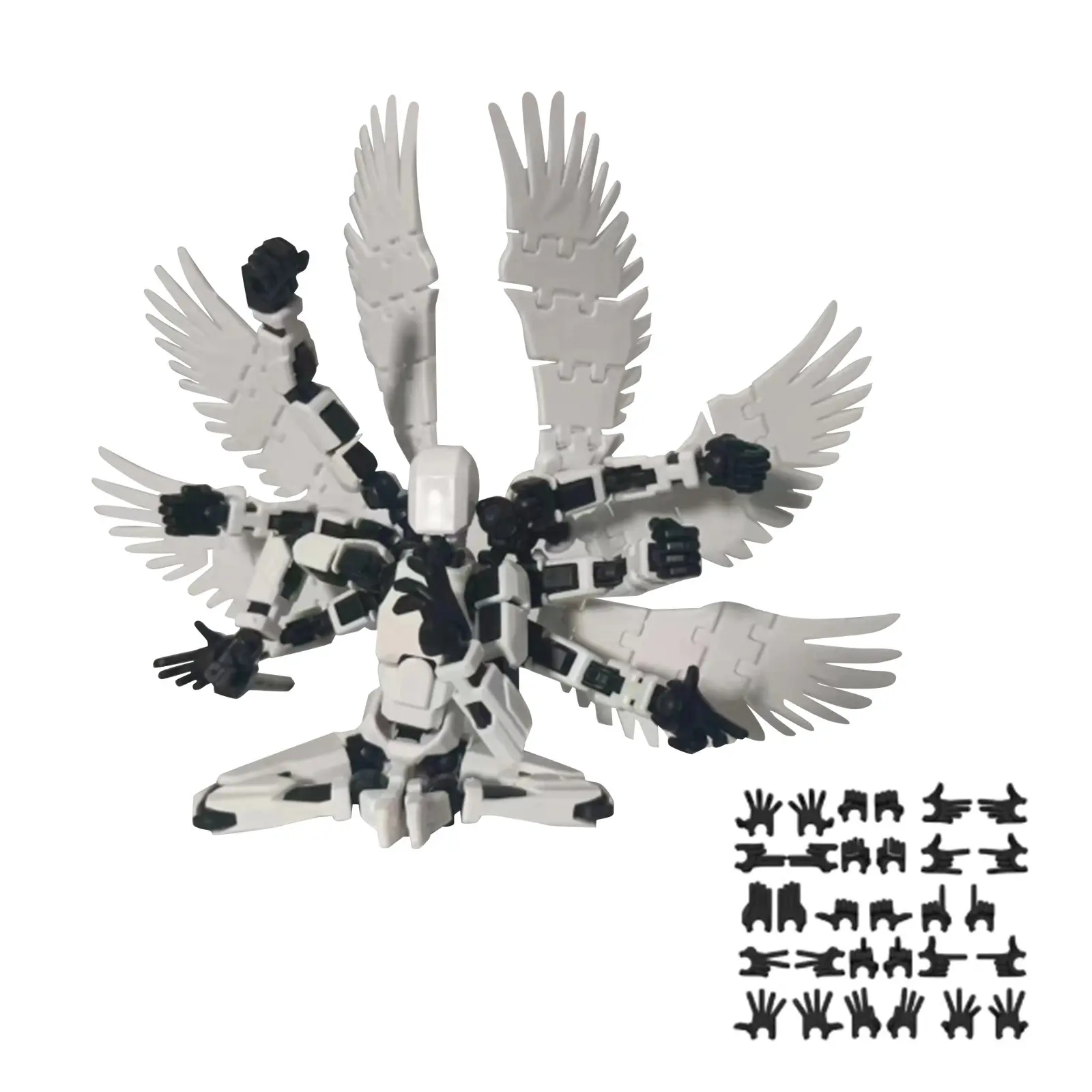 13 Action Figure Model Robotic Full Body Cartoon Character Figure Desktop Decorations 3D Printed Movable Shapeshift Robot