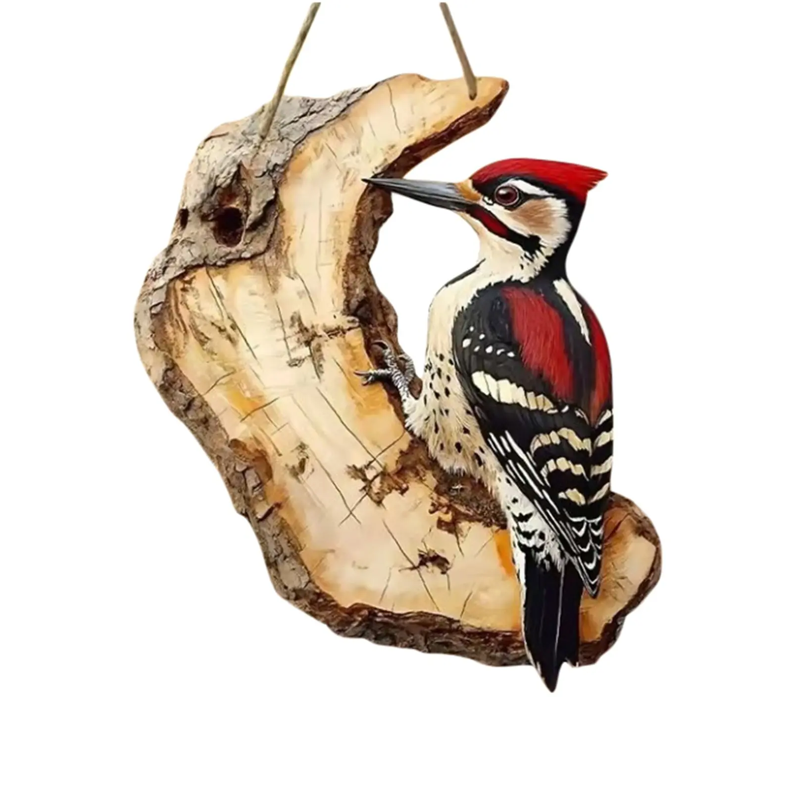 Vintage 2D Bird Wooden Signage 8in Farmhouse Wall Decoration Garden Flower Bird Market Porch Home Photo Background