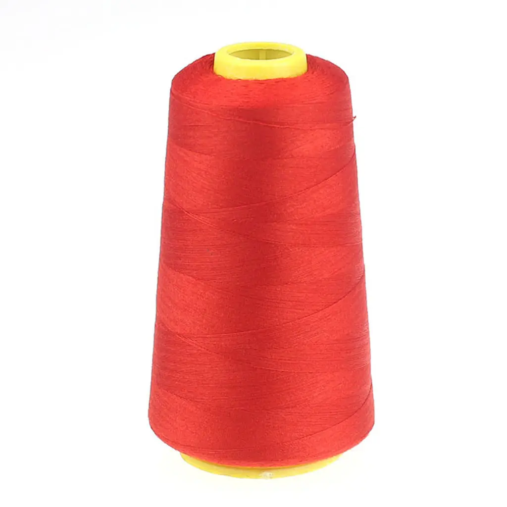 2PC Sewing Thread 2300 Yard Each Spool Solid Color White Black Stitching Thread for Machine and Household Sewing Accessories