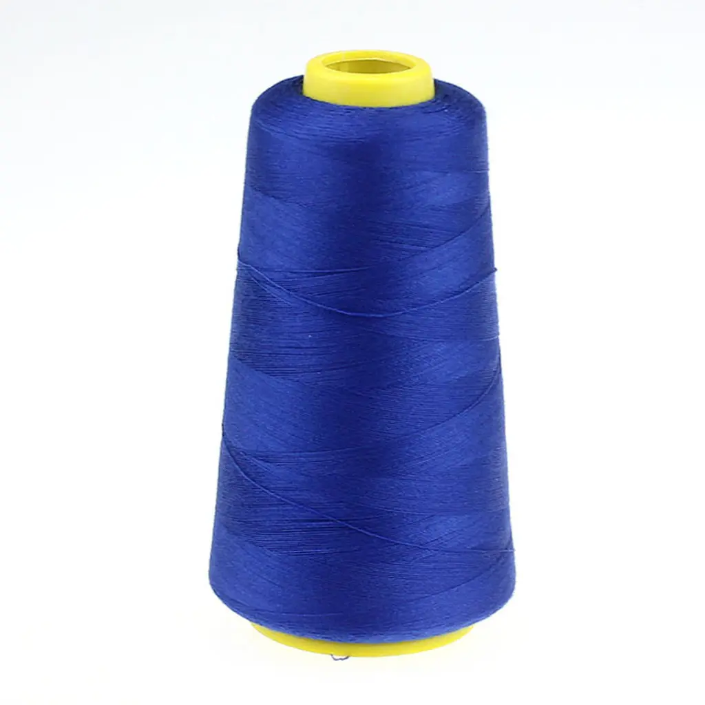 2PC Sewing Thread 2300 Yard Each Spool Solid Color White Black Stitching Thread for Machine and Household Sewing Accessories