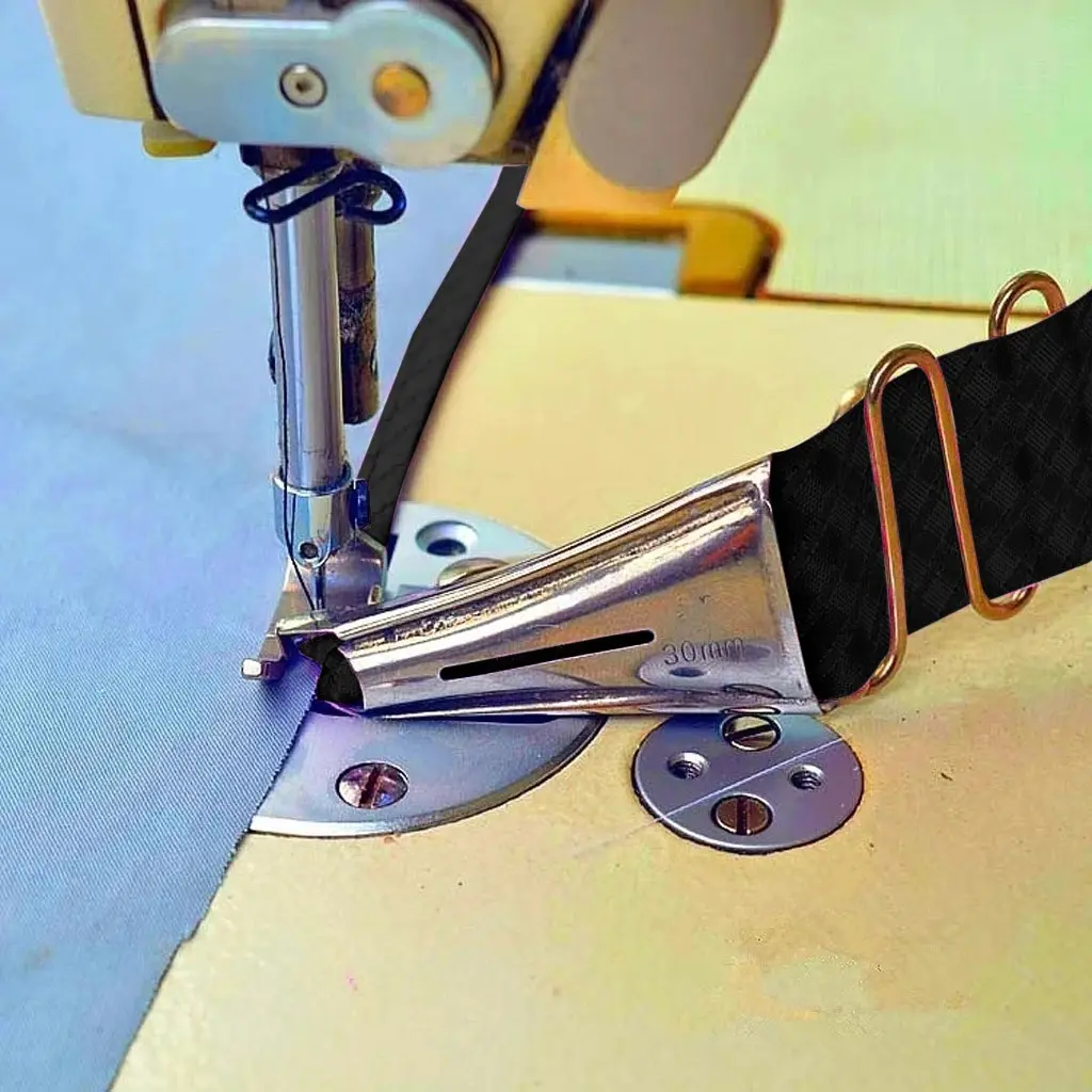 5 Sizes Overlock Binding of Curve Edge Folder Bias Binder Foot Sew Feet Machine