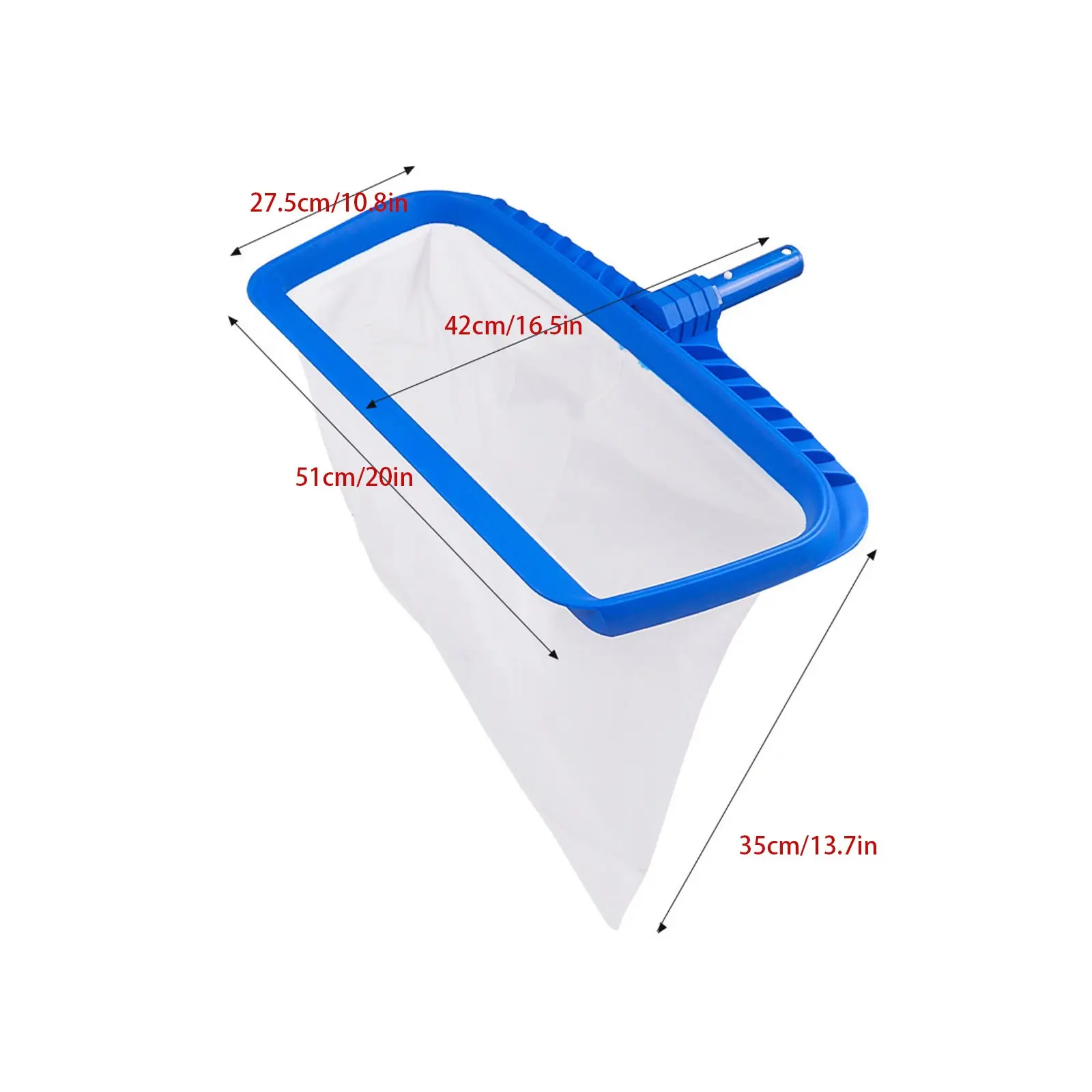 Swimming Pool Fine Mesh Leaf Skimmer Net Above Ground Pool Maintenance Pools Hot Tub Spas and Fountains Surface Cleaning Tools