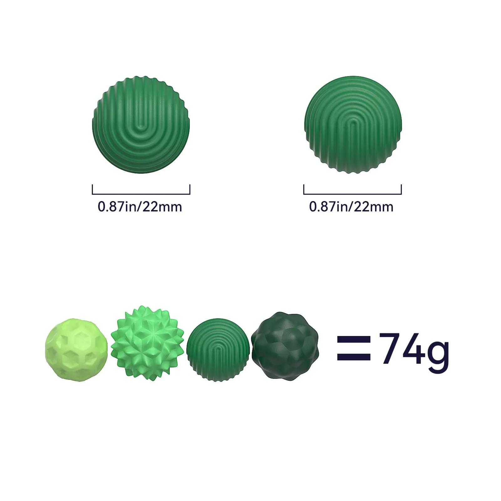 Sensory Activity Kids Fidget Toys Large Size Silicone Magnetic Ball Autism Calming Adults Anti-Stress Fidgeting Gifts for Adults