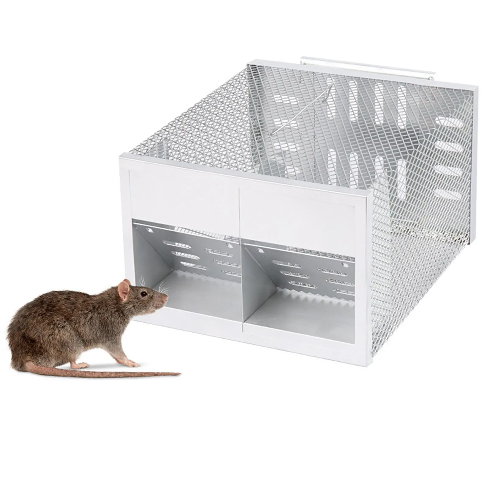 Mouse Traps Automatic Continuous Cycle Mice Trap Mouse Catcher Reusable Safe & Efficient Rat Traps Vole Mice Catcher Rat Catchi