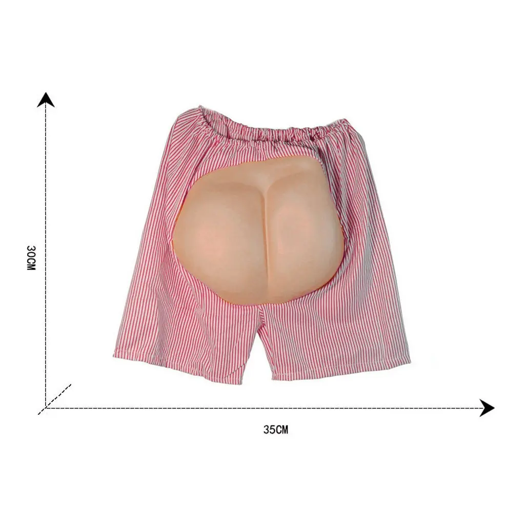 Lanue Unisex Funny Halloween Masquerade Spoof Fake Exposed Shorts Halloween Decoration Halloween Mask декор для дома Home Deco