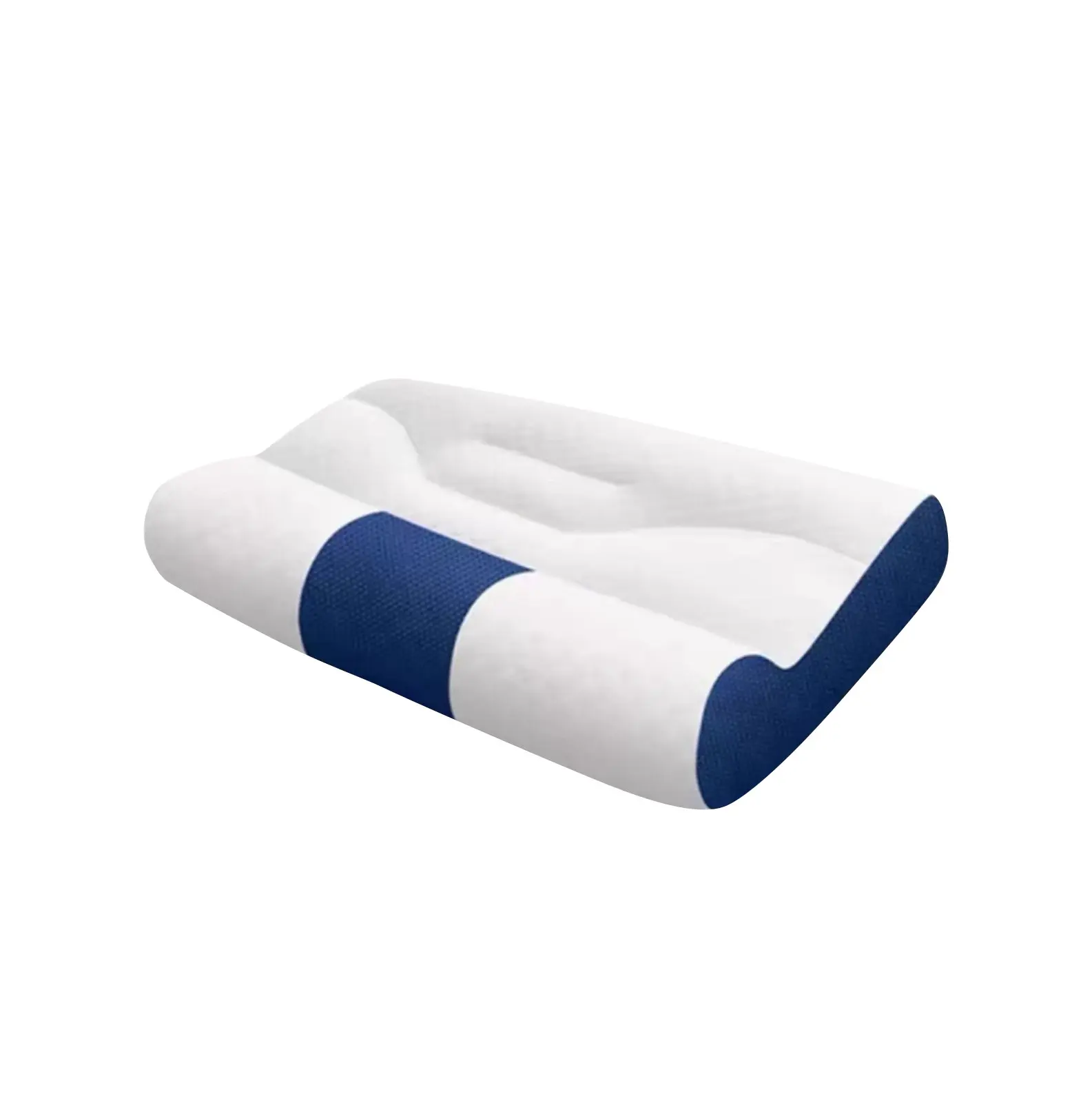 Neck Pillow Slow Rebound Elastic Adjustable Neck Support Down Cooling Pillow Washable Memory Foam Side Back Sleepers Pillow