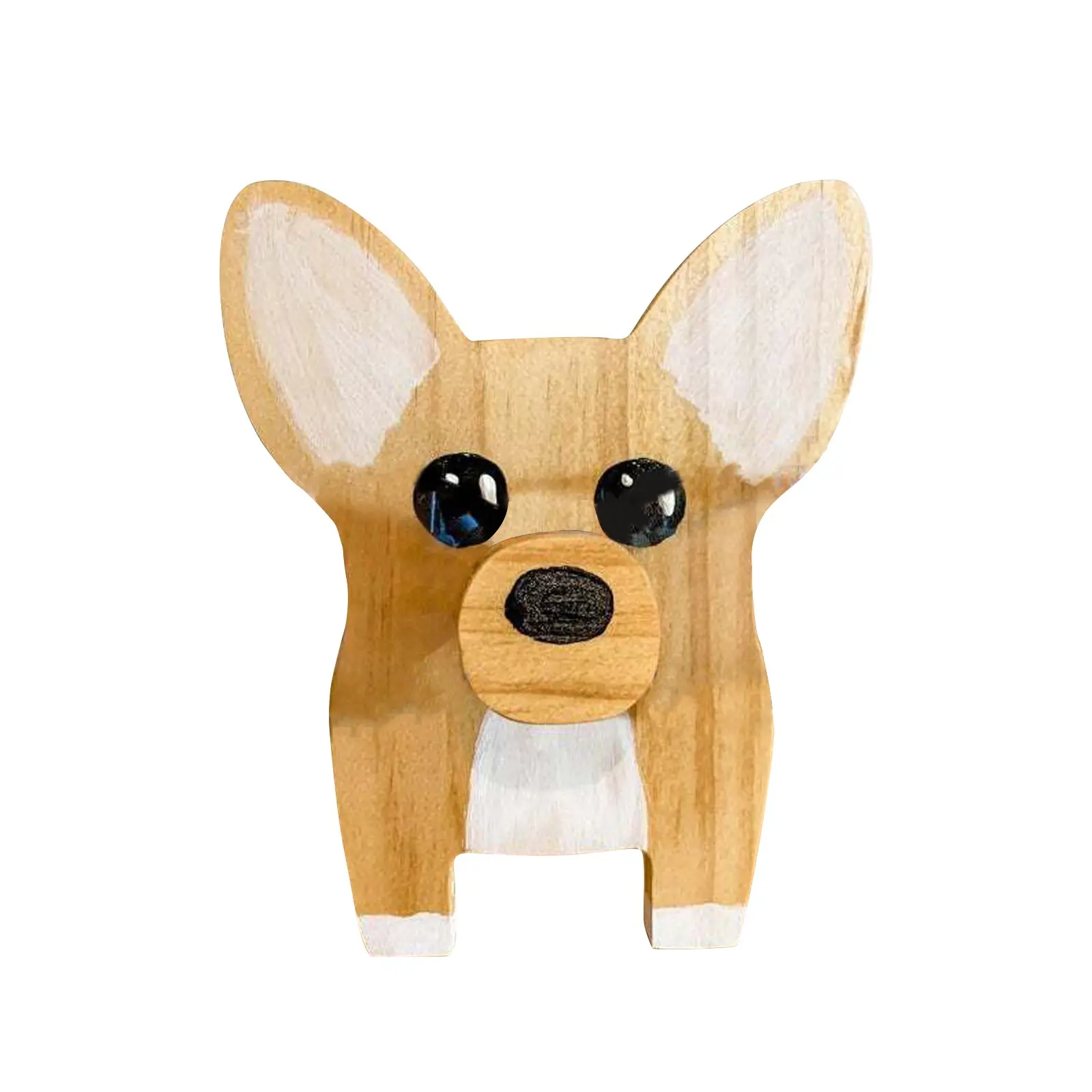 Corgi Dog Glasses Stand Christmas Gift Handmade Wooden Spectacle Holder Cute Pet Eyeglass Display Ornaments