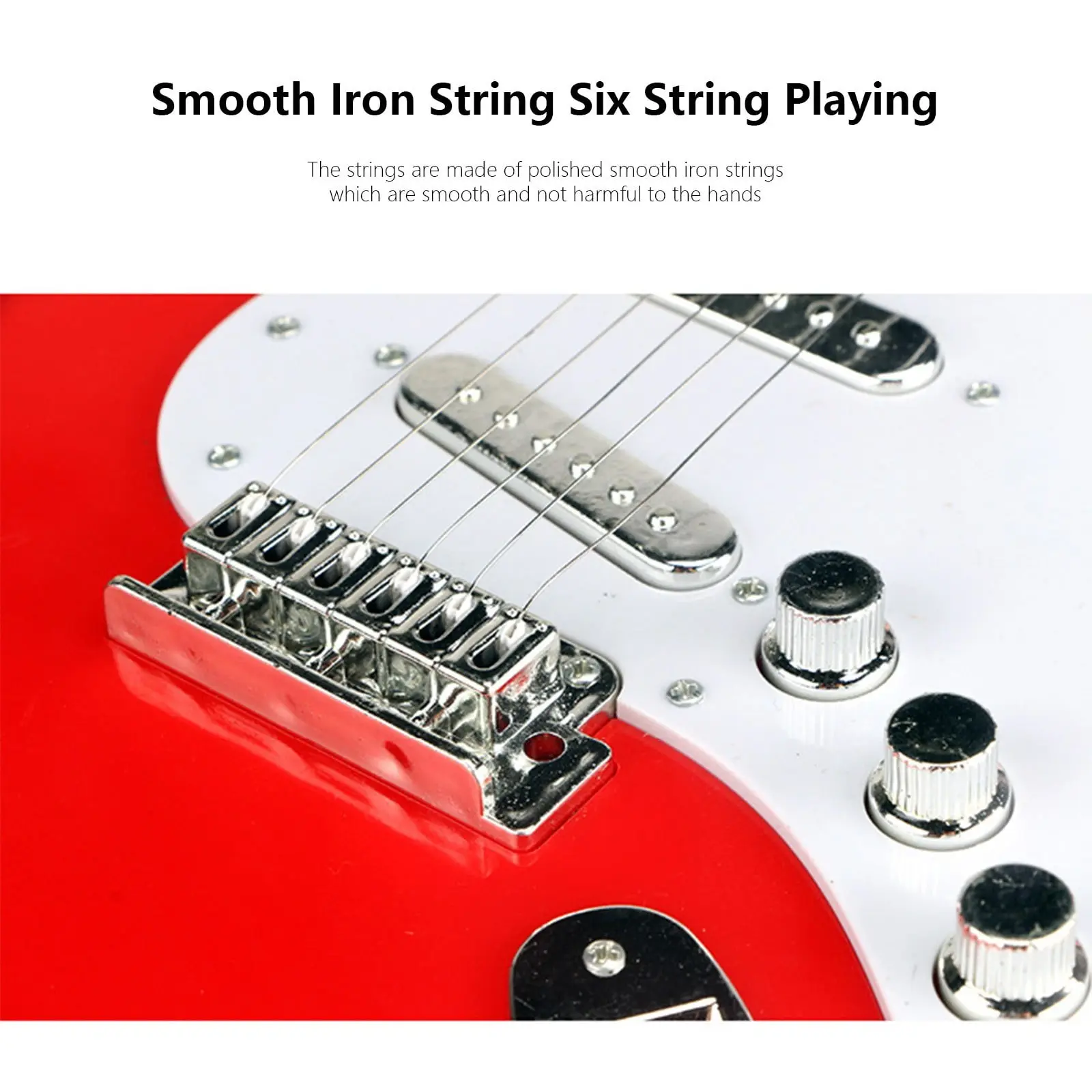 17In Guitar Toy For Kids4 Strings Electric Guitar Musical Instruments For Children Portable Electronic Instrument Toy