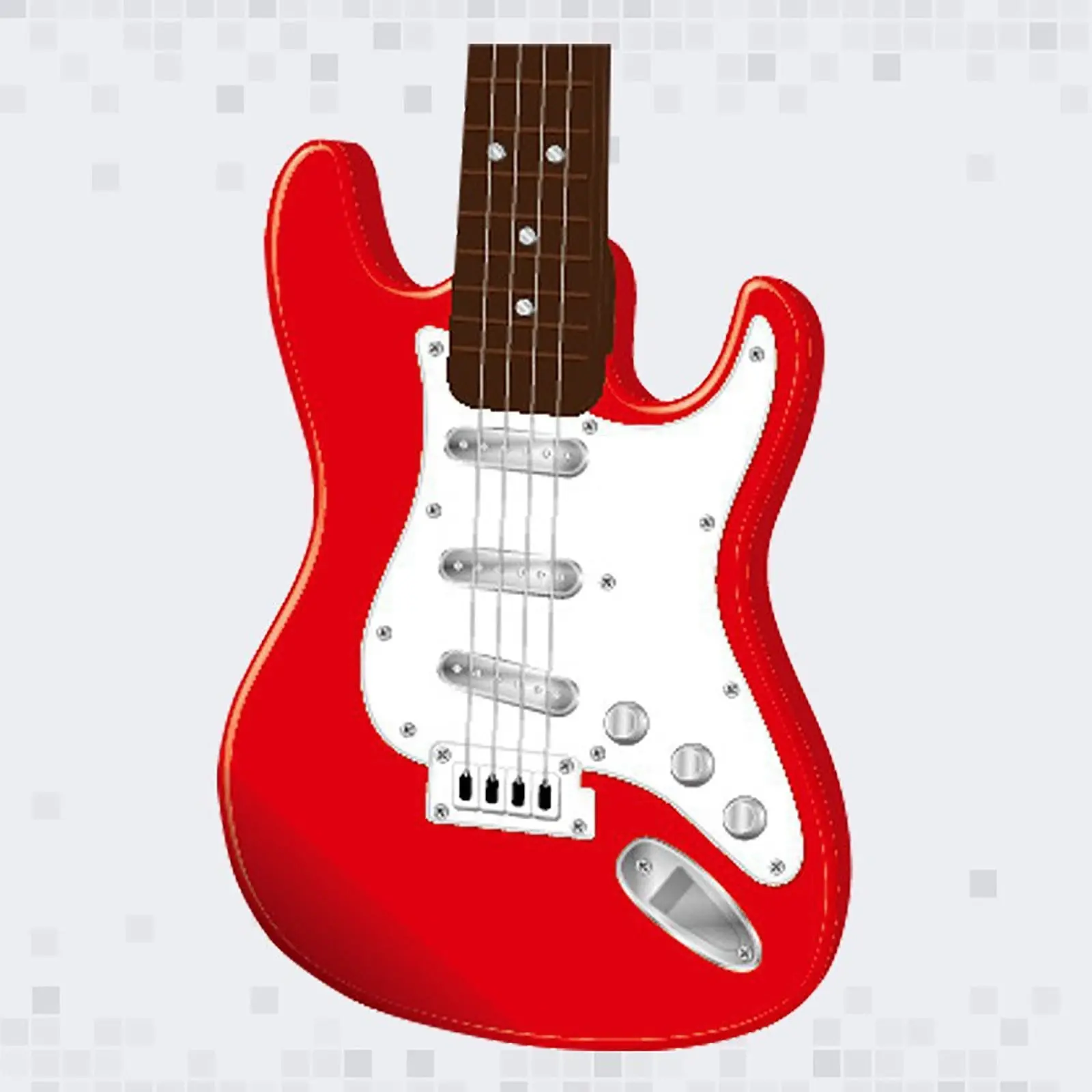 17In Guitar Toy For Kids4 Strings Electric Guitar Musical Instruments For Children Portable Electronic Instrument Toy