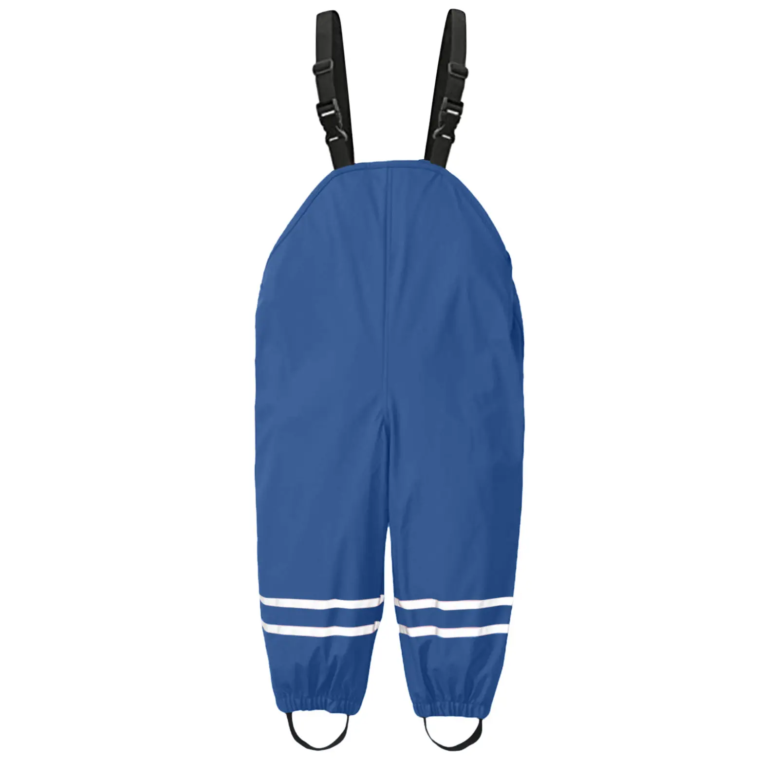 Toddler Kids Boys Girls Rain Dungarees Windproof Waterproof Mud Jumpsuit Clothes One Piece Rain Pants Waterproof And Breathable