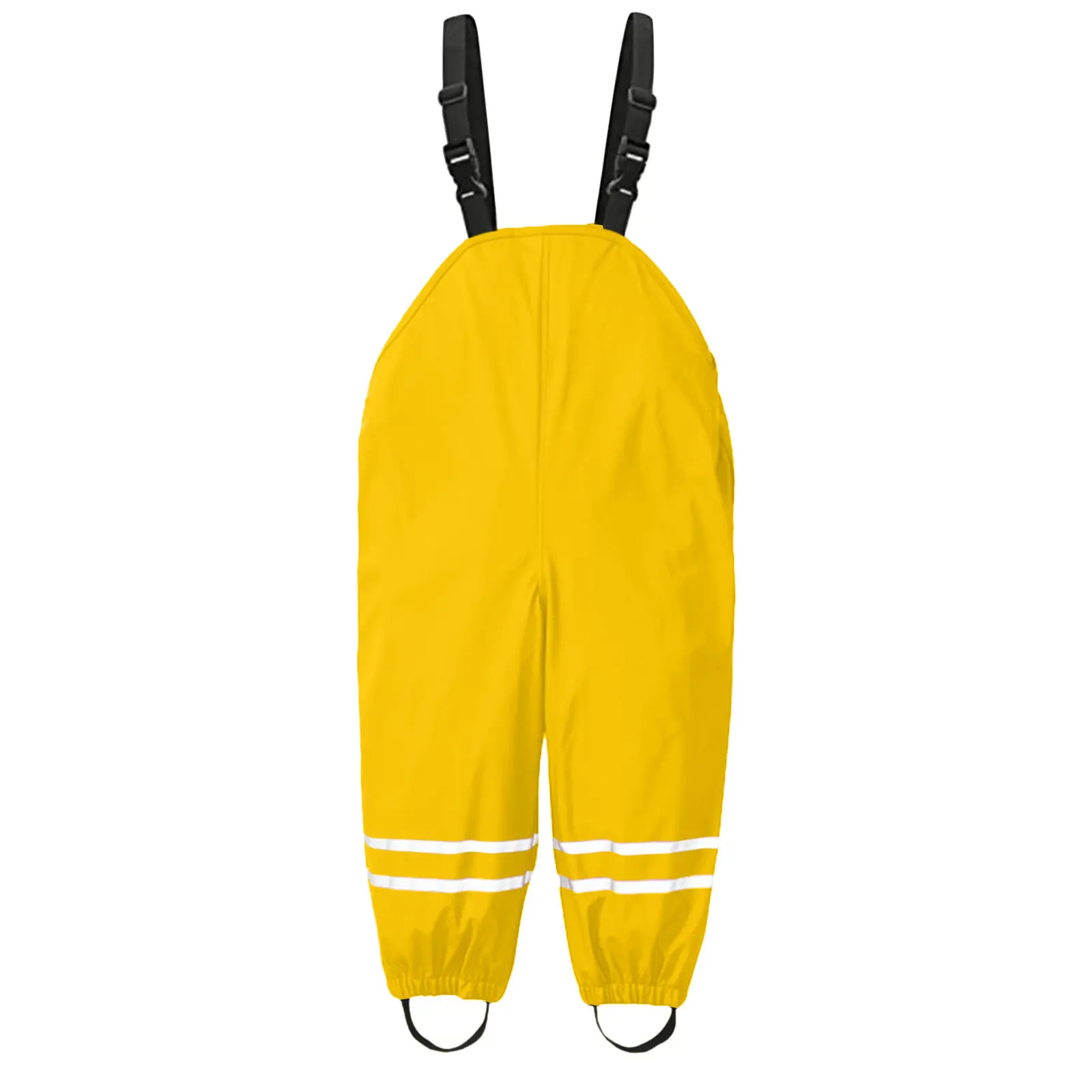 Toddler Kids Boys Girls Rain Dungarees Windproof Waterproof Mud Jumpsuit Clothes One Piece Rain Pants Waterproof And Breathable