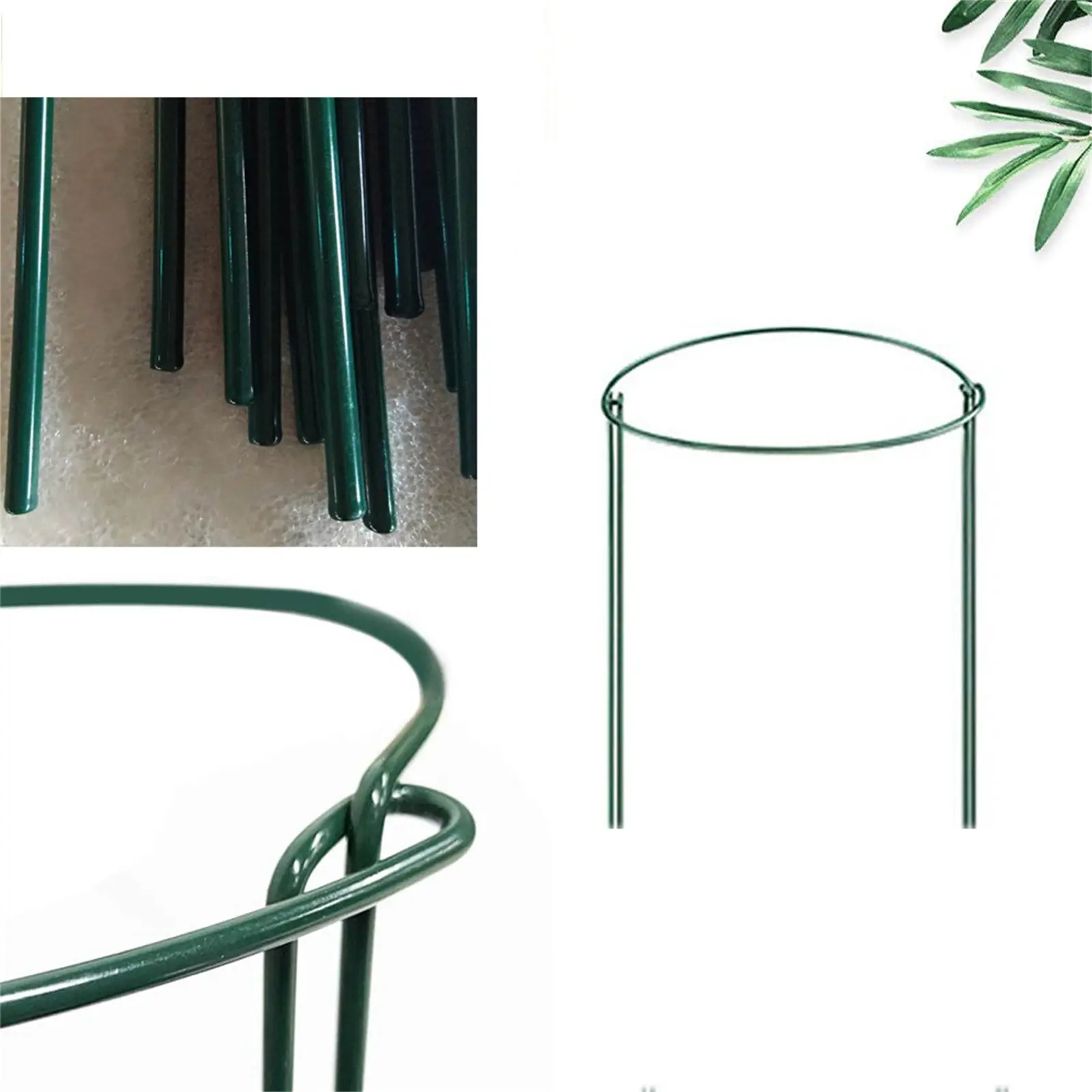 4pc Adjustable Climbing Plant Support Cage Garden Trelli Telescopic Flower Tomato Stand Garden Tool Four-legged Orchid Frame