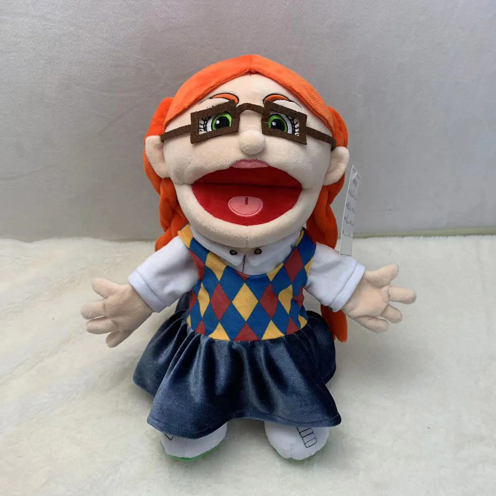 Kids Plush Finger & Hand Puppet Popular Activity Boy Girl Role Play Bedtime Story Props Family Role Playing Toys Cute Doll