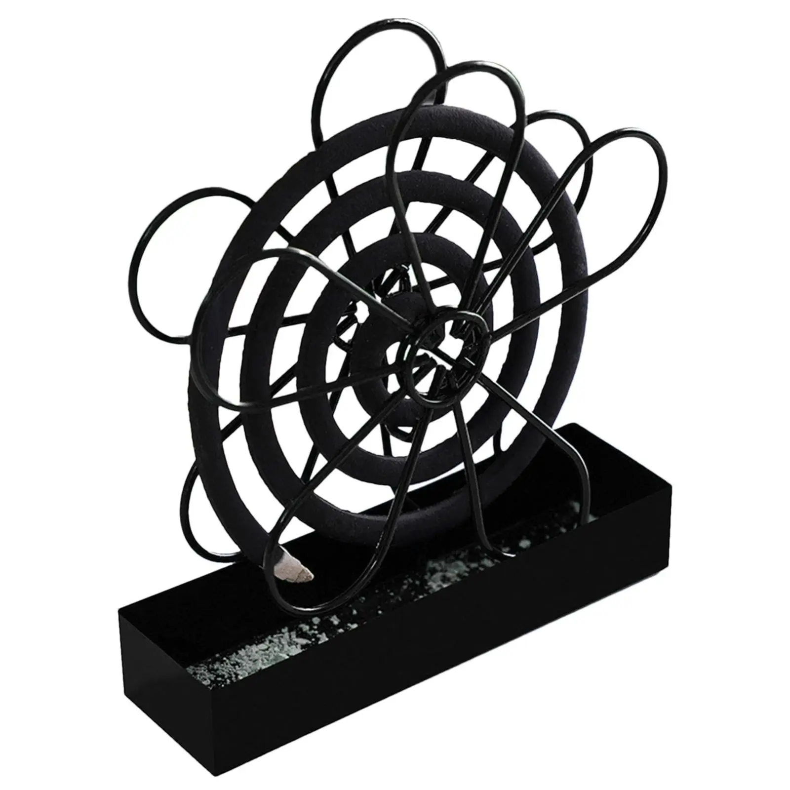 With Tray Mosquito Coil Holder Iron Anti-Mosquito Mosquito Incense Rack Ornaments Flower shape Mosquito Repellent
