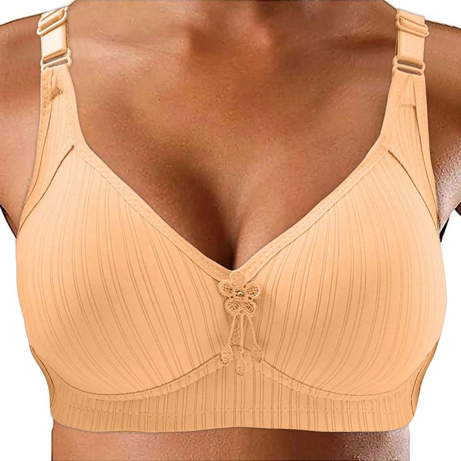 Sexy Push Up Bra Large Size 36-46 Brassiere Underwear Women Bratette Crop Tops Lingerie Plus Size Wireless Female Padded Bra