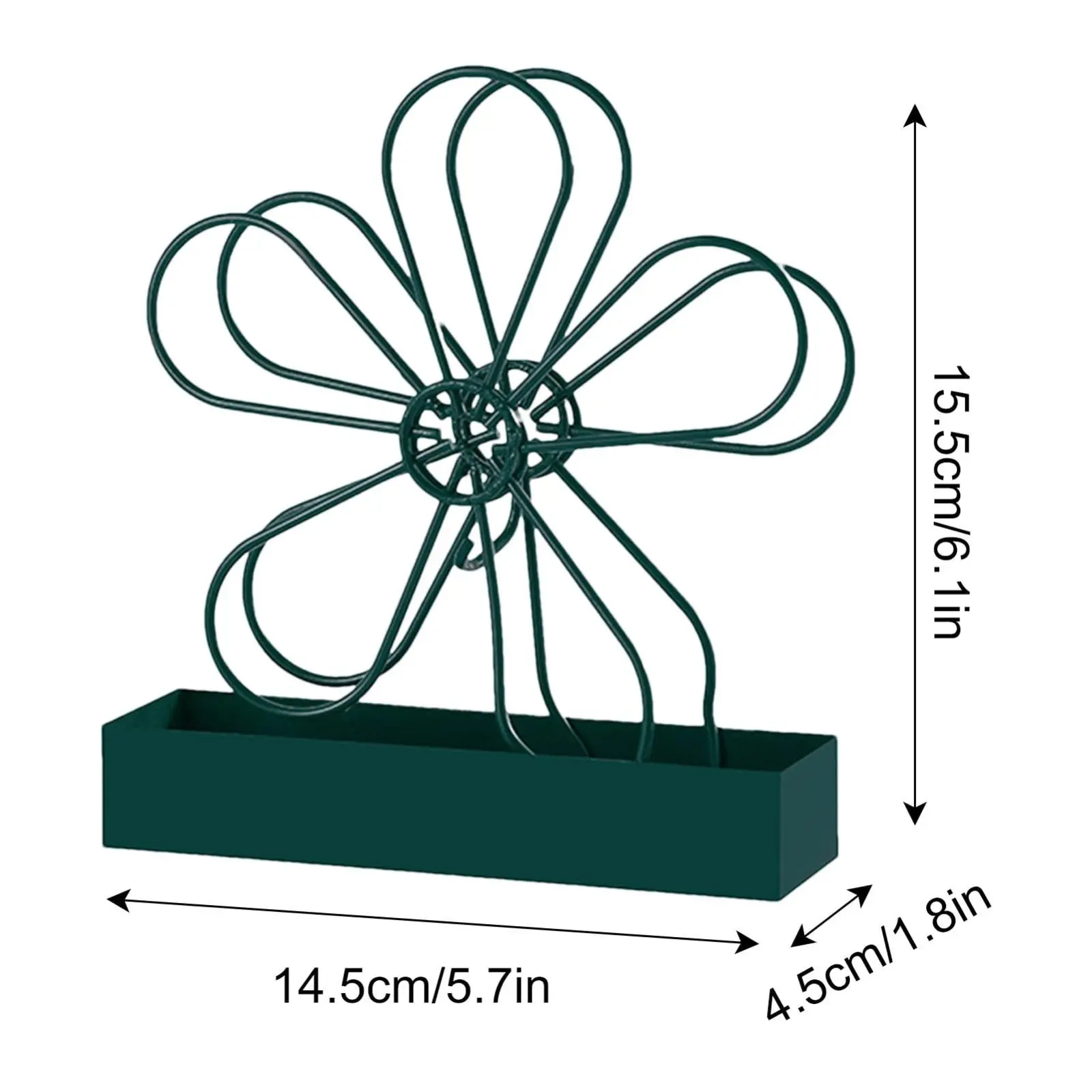With Tray Mosquito Coil Holder Iron Anti-Mosquito Mosquito Incense Rack Ornaments Flower shape Mosquito Repellent