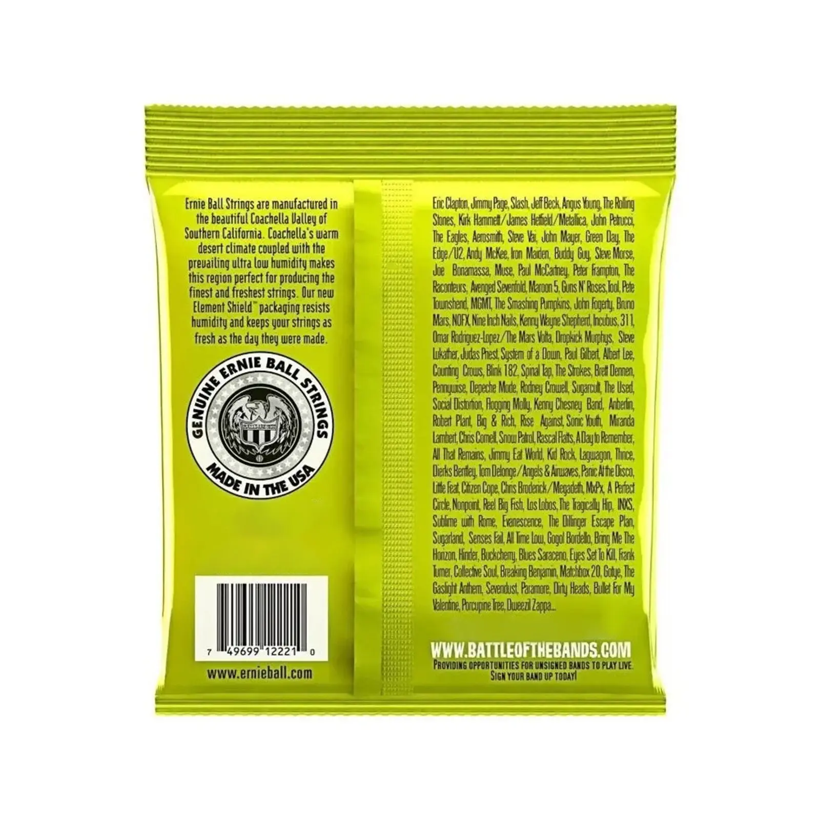 Popular Music Parts Heavy Metal Rock Electric Guitar Strings 2221 10-46 Musical Instrument Digital Rope 2223