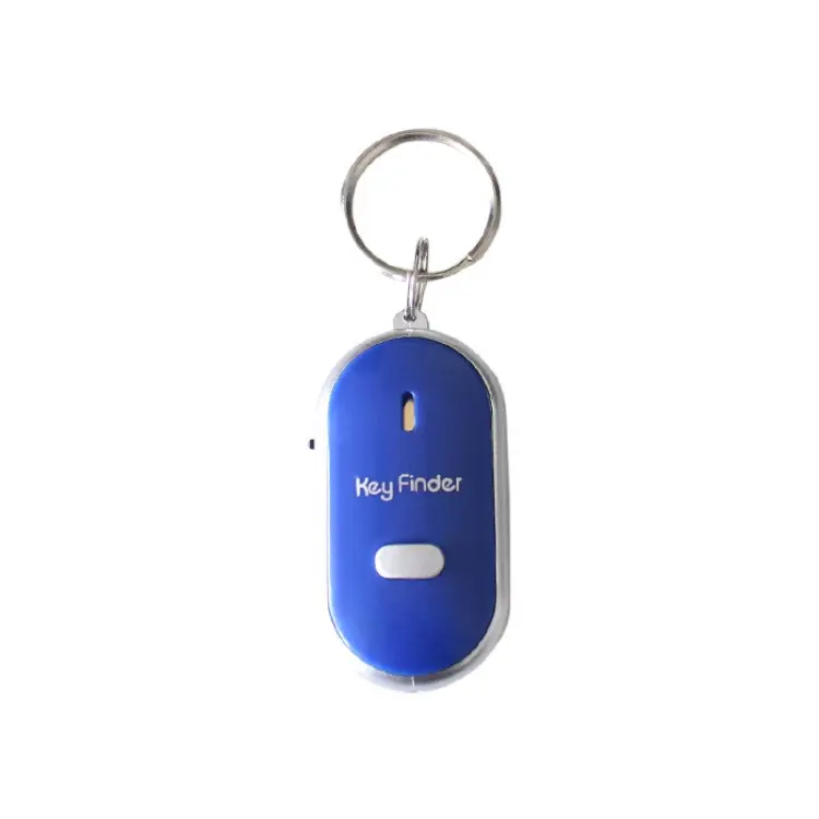LED flashlight with remote control sound key chain loss locator beep and flash sound of looking for lost keys whistle