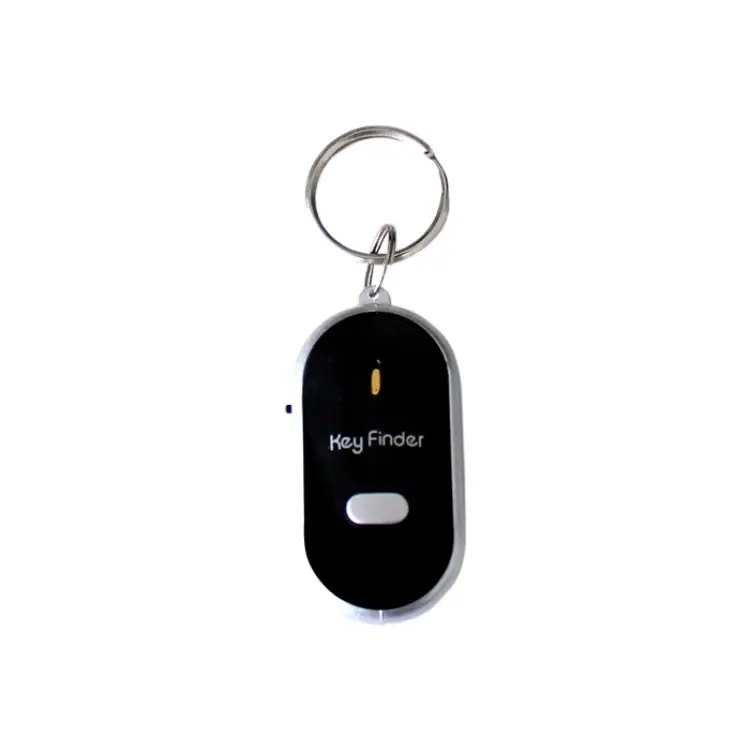 LED flashlight with remote control sound key chain loss locator beep and flash sound of looking for lost keys whistle