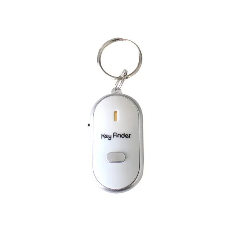 LED flashlight with remote control sound key chain loss locator beep and flash sound of looking for lost keys whistle