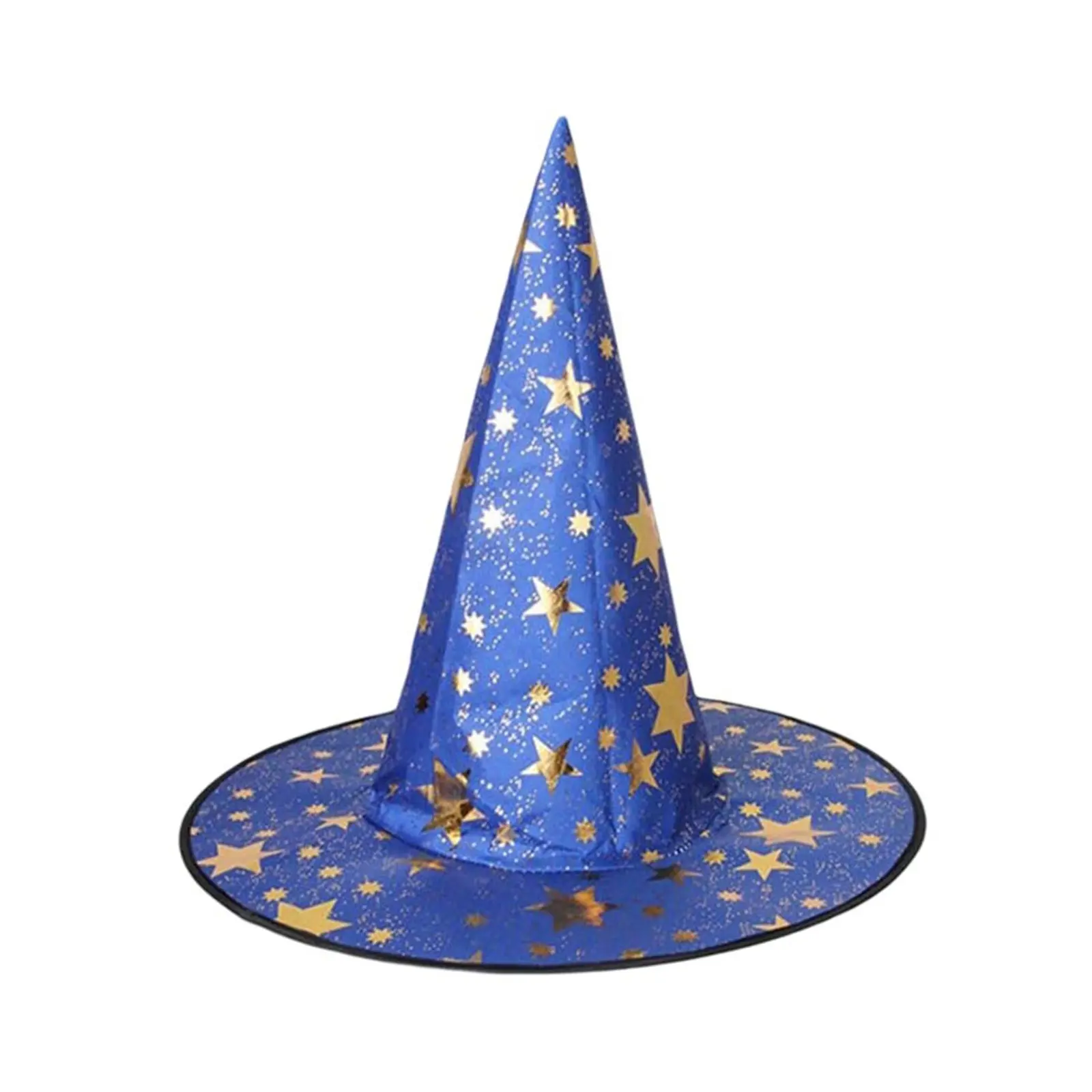 Halloween Hat Children Adult Masquerade Dress Up Magician Bronzing Wizard Pentagram Hat Halloween Party Witch Hat Favor