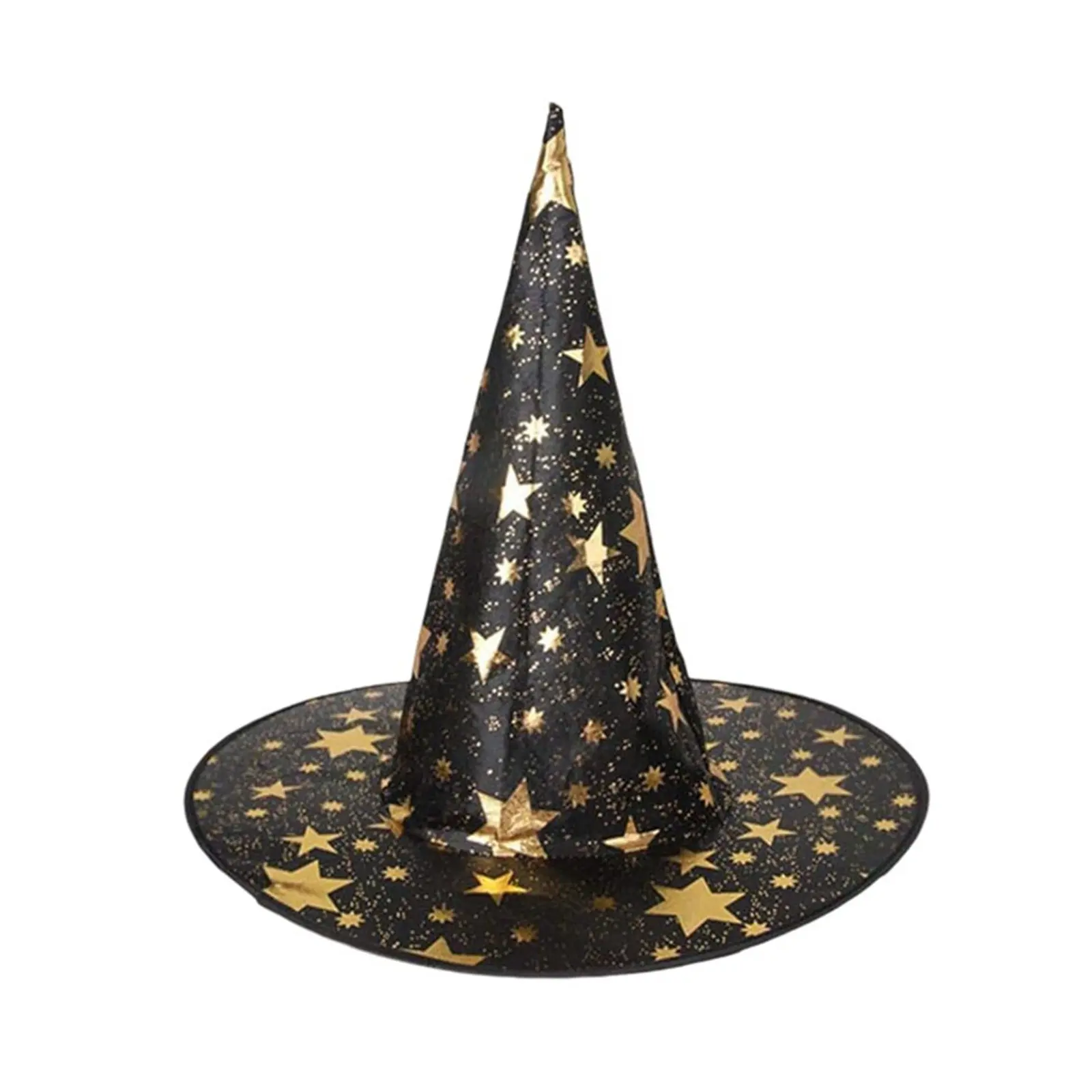 Halloween Hat Children Adult Masquerade Dress Up Magician Bronzing Wizard Pentagram Hat Halloween Party Witch Hat Favor