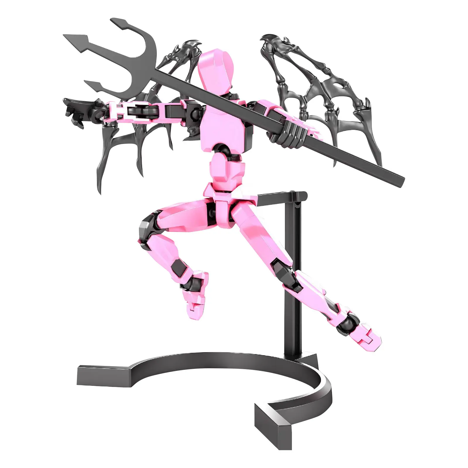 Multi-Jointed Movable Shapeshift Robot 2.0 3D Printed Mannequin Dummy 9 Action Figures Toys Kids Adults Parent-children Games