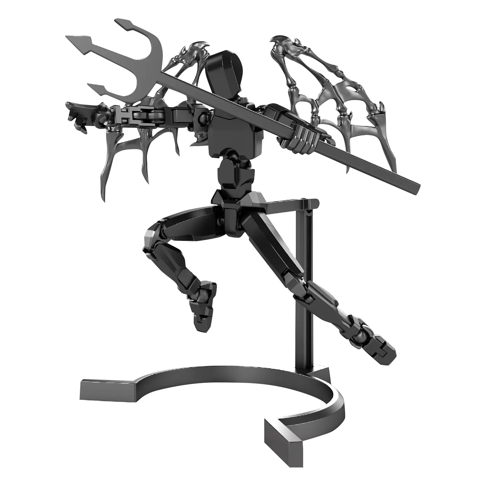 Multi-Jointed Movable Shapeshift Robot 2.0 3D Printed Mannequin Dummy 9 Action Figures Toys Kids Adults Parent-children Games