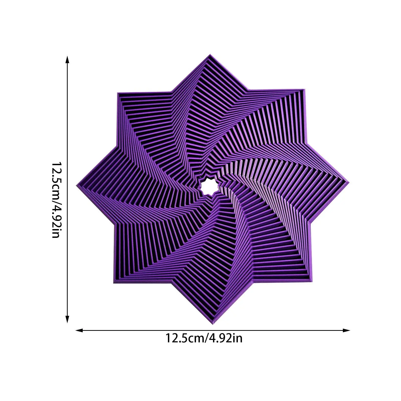 Octagonal Fidget Fidget Octagonal Toy 3D Printing Geometric Illusion Antistress Fidget Toys For Stress Sensory Party Games
