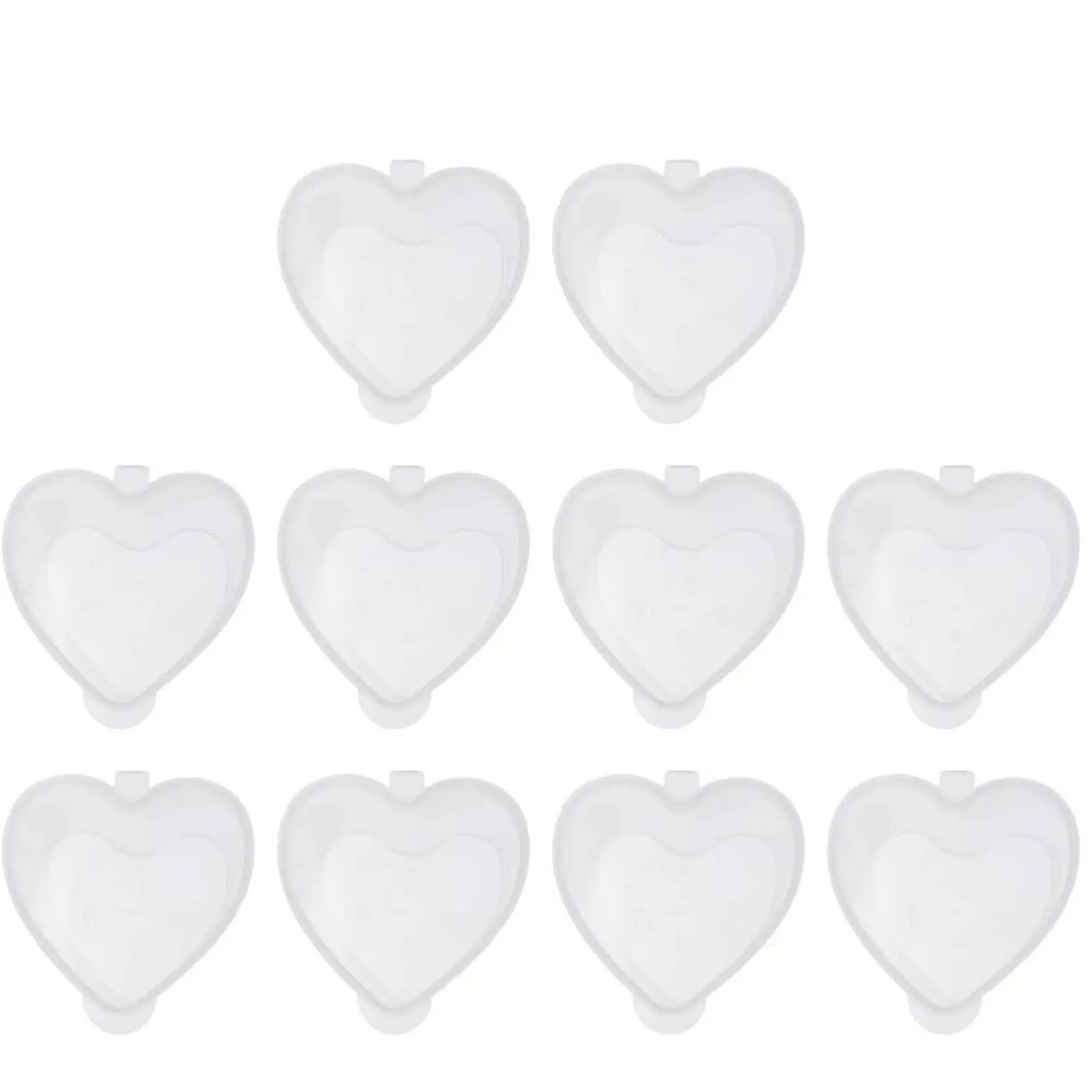 50Pcs Heart Shaped Pudding Cups Clear Dessert Cups Transparent Mousse Cups Tiramisu Cups Disposable Cups Household Cups Dining