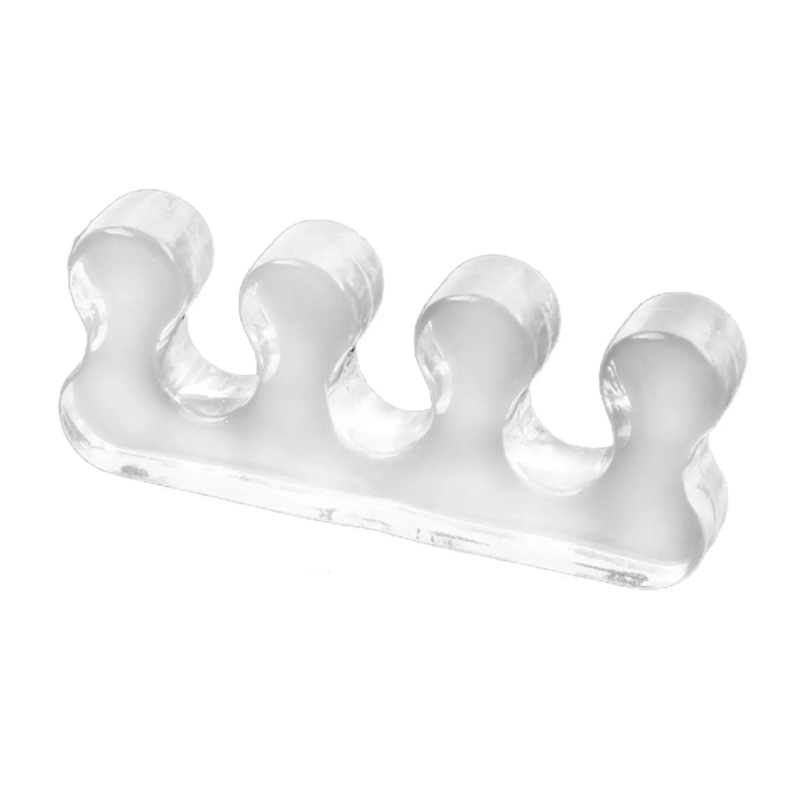 1Pc Soft Silicone Manicure Pedicure Nails Finger Separator Correction Flexible Finger Toe Spacer Separation Straighteners Tool