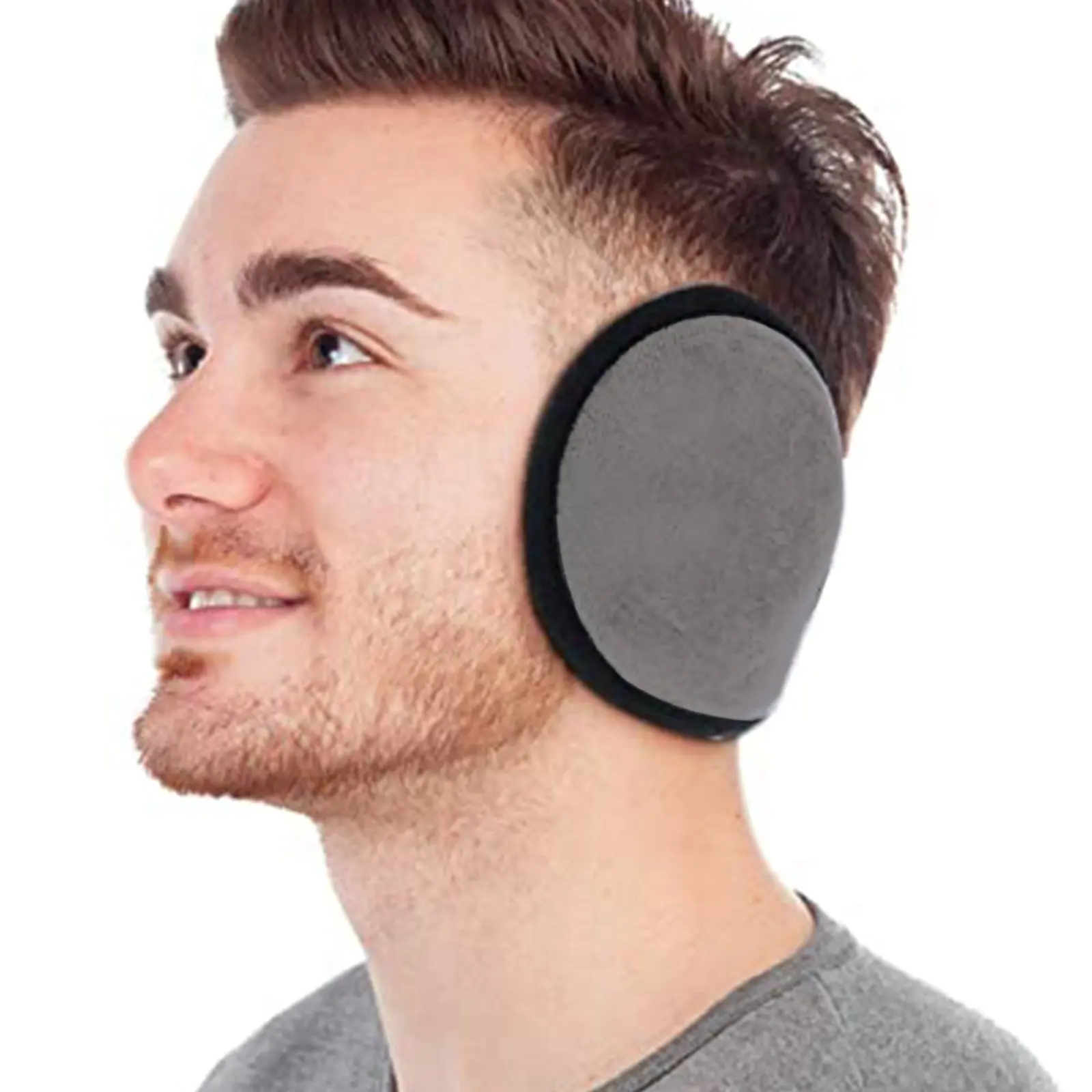 Winter Thicken Fur Earmuffs for Men Women Velvet Ear Cover Outdoor Cycling Skiing Warm Plush Fleece Winter Ear Muffs Protector