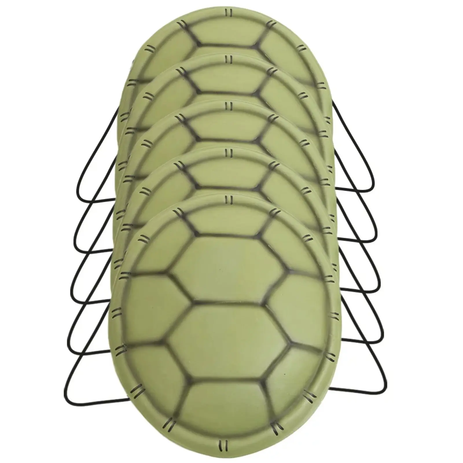 Halloween Turtle Shells Cosplay Simulation Tortoise Shells Photo Props for Role Play Party Performance Costumes Ninja