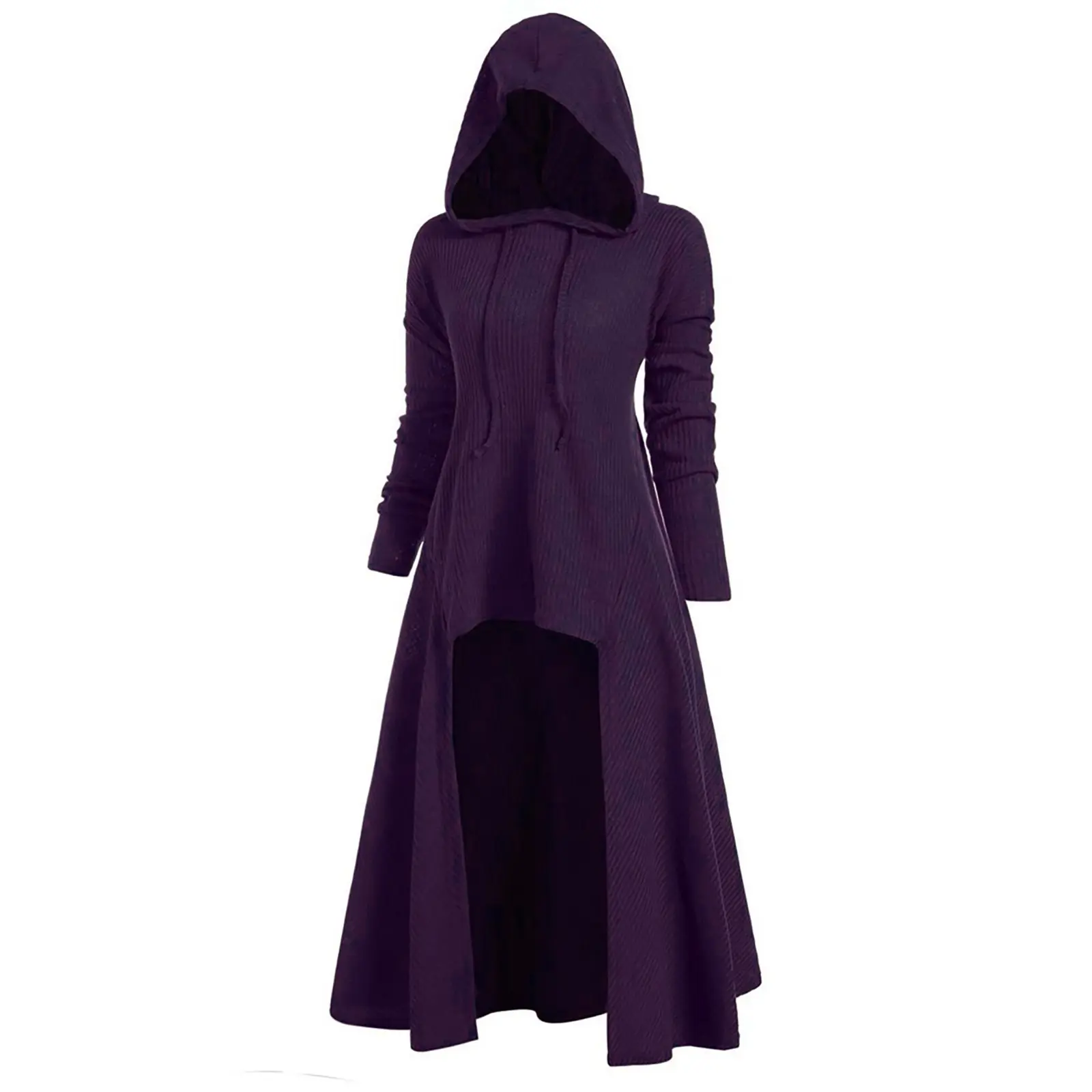 Cosplay Medieval Men Costumes Knight Pirate Prince Gothic Retro Hooded Cloak Capes Long Robes Jackets Coat Carnival Halloween