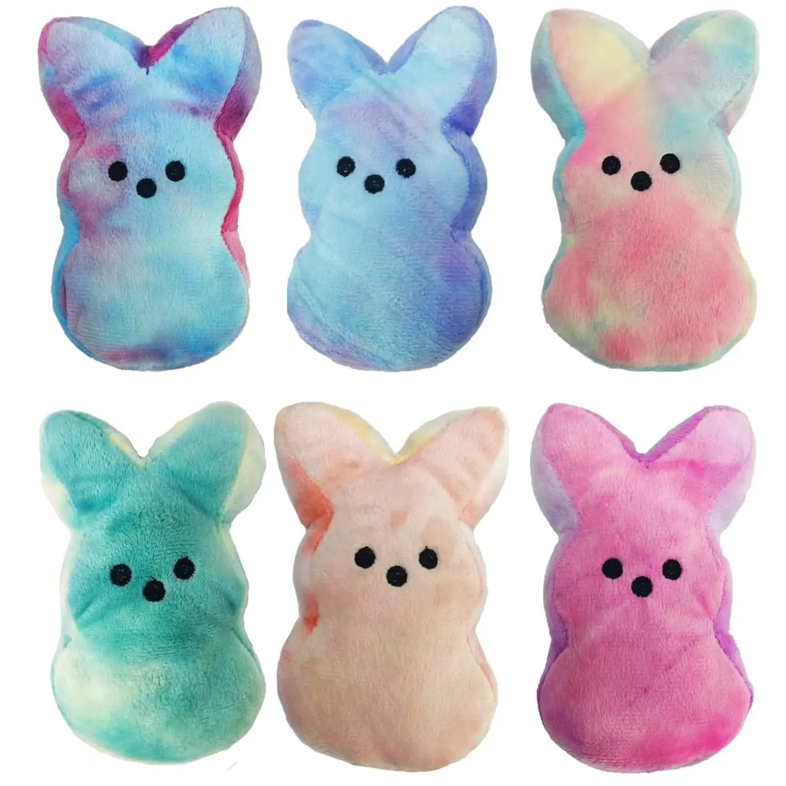 15cm Peep Bunny Plush Toys Stuffed Animal Star Carrot Rabbit Doll Room Desktop Sofa Decor Easter Bunny Soft Pillow Gifts For Kid