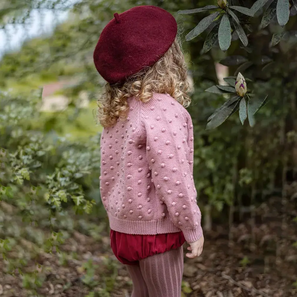Autumn Baby Girls Knitted Cardigan Sweater For 1-6Y Cotton Knit Toddler Girls Outerwear Spring Girls Outfits