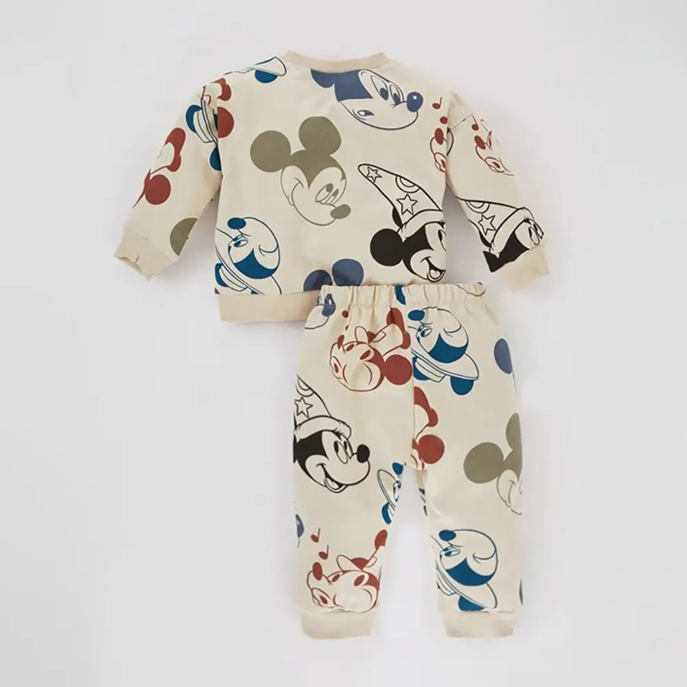 2Pcs Mickey Fashion Baby Boy Clothes Sets Spring Autumn Kids Sweatshirts + Pants Fashion Toddler Baby Boy Girl Sportsuit Sets