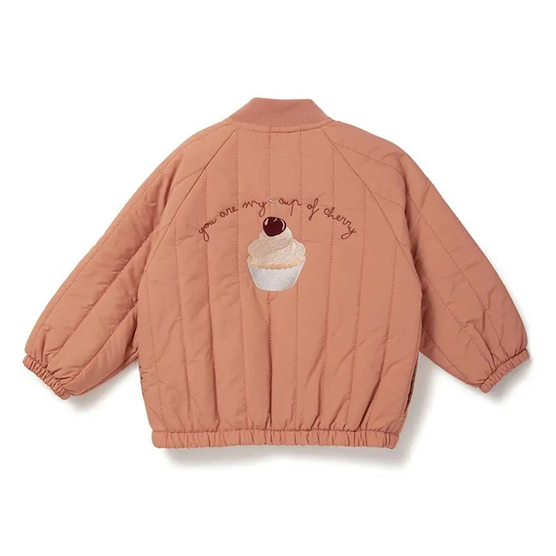Minnie Kids Jacket Coats Embroidery Cotton Children Coats For Autumn Winter Baby Boy Girls Clothes