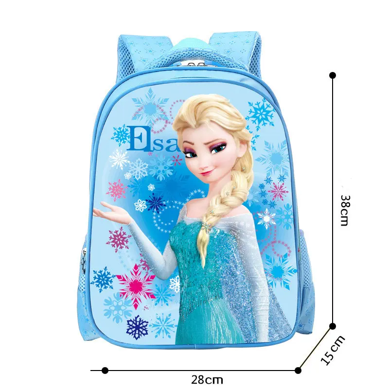 Frozen Elsa Anna Backpack Fashion Children School Bag Backpack for Girls Gift