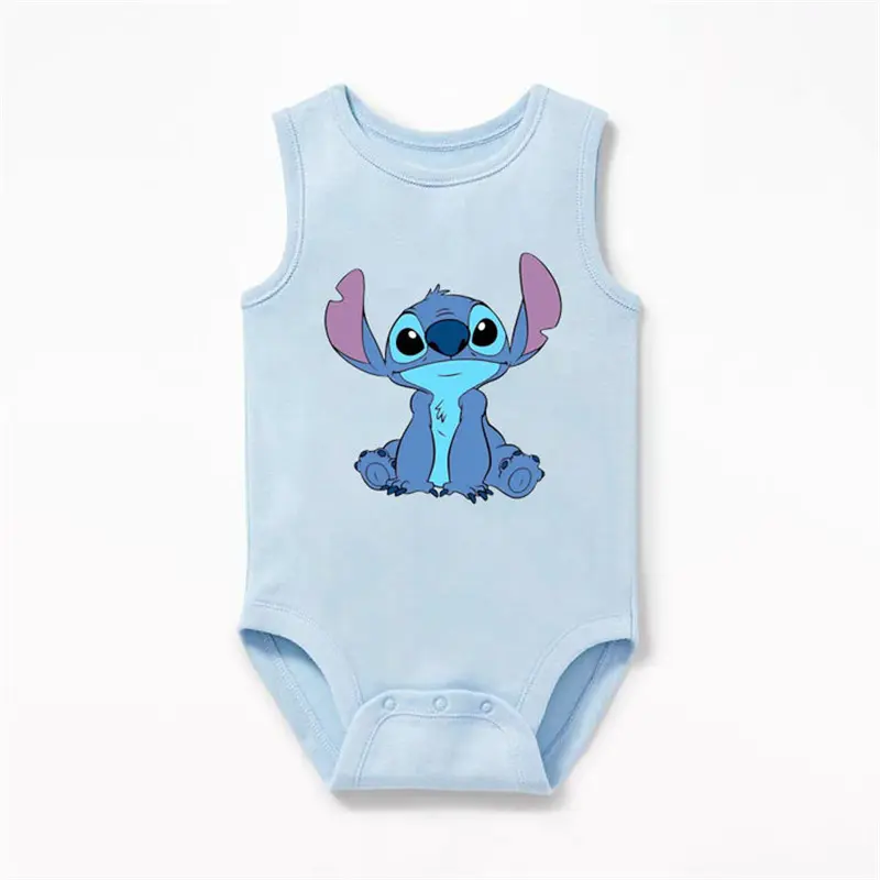 Fashion Newborn Girl Rompers Summer Cartoon Cotton Infant Jumpsuits 1-18M Baby Boy Bodysuits