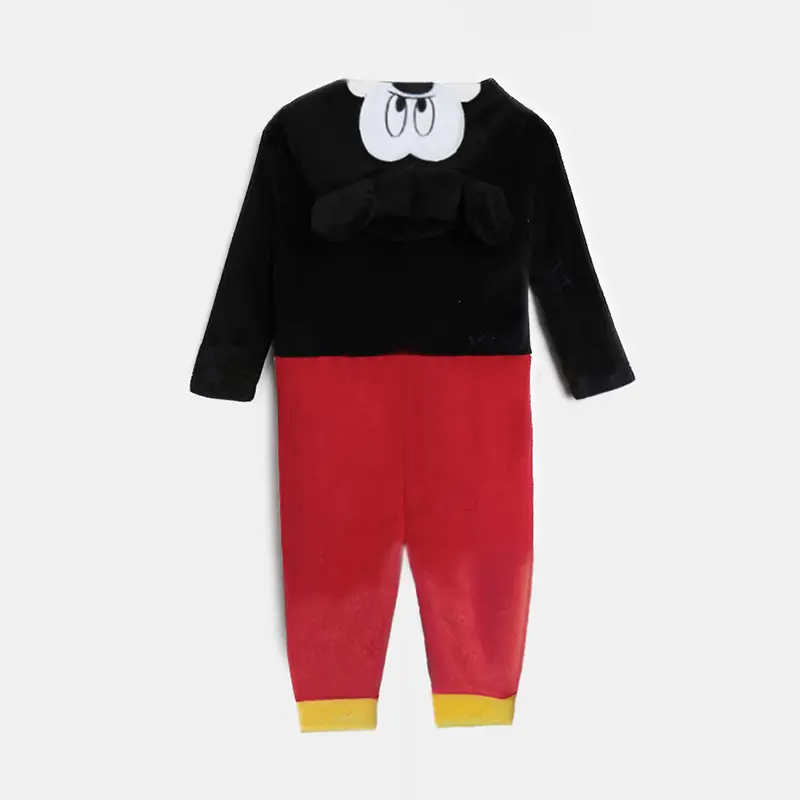 Christmas Infant Baby Clothes Warm Fleece Newborn Baby Girl Boy Jumpsuit Baby Outwear Winter