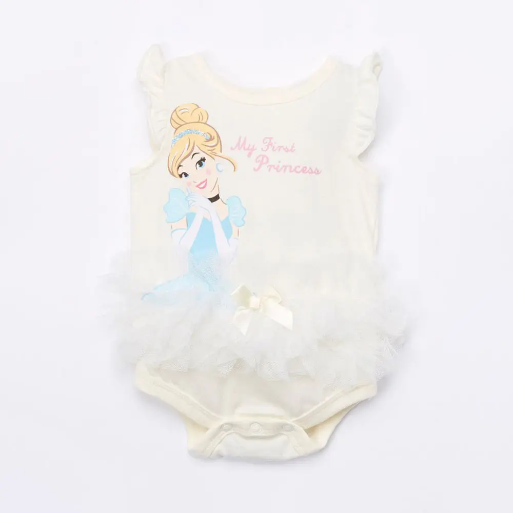 Newborn Princess Girl Jumpsuits Summer Minnie Mouse Printed Mesh Bodysuits Cotton Baby Girl Clothing