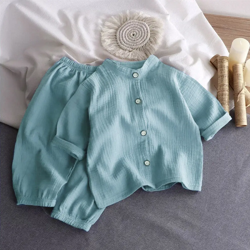 2Pcs Organic Soft Cotton Toddler Baby Clothes Spring Autumn Baby Long Sleeve Tshirt + Pant Kids Casual Clothes Suit