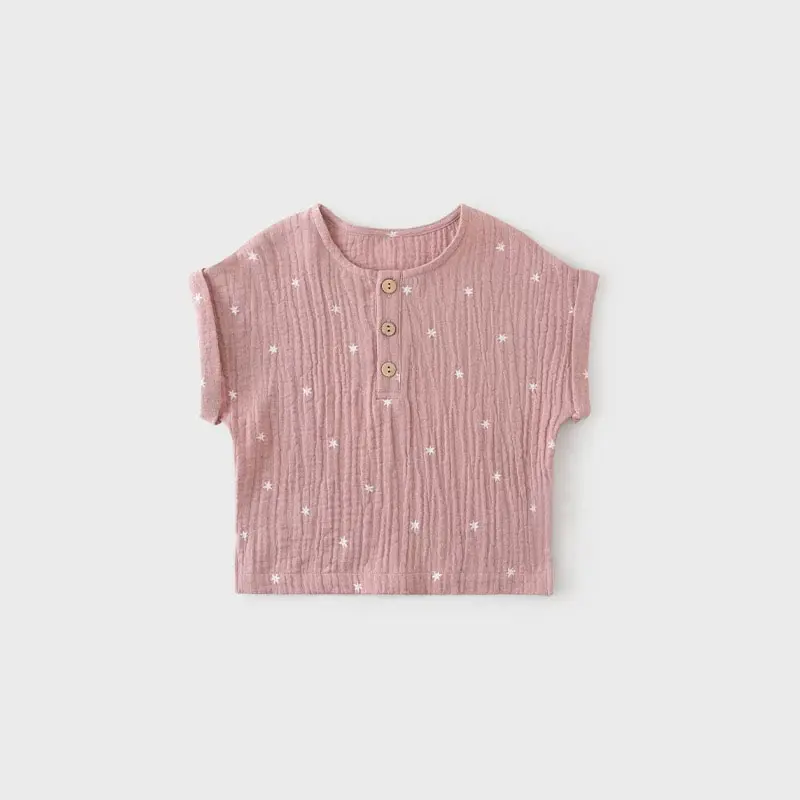 Summer Baby Girls Clothes Set Organic Cotton Top Tees + Shorts 2Pcs Toddler Baby Girl Clothing Sets