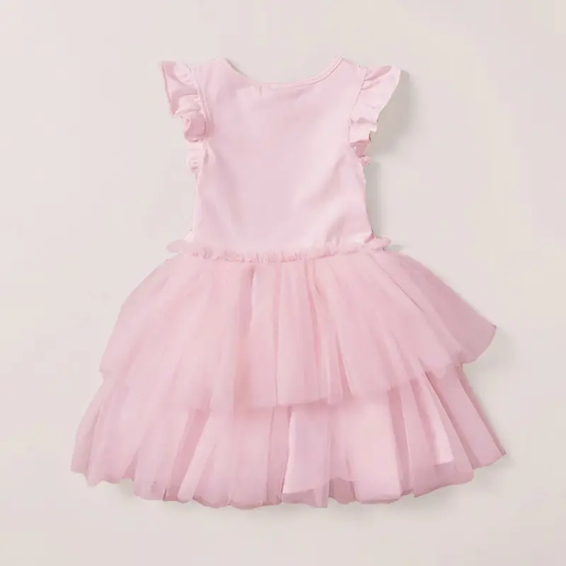 Minnie Summer Toddler Baby Girls Dress Puffy Mesh Tutu Princess Baby Girl Birthday Party Clothes Kids Dress