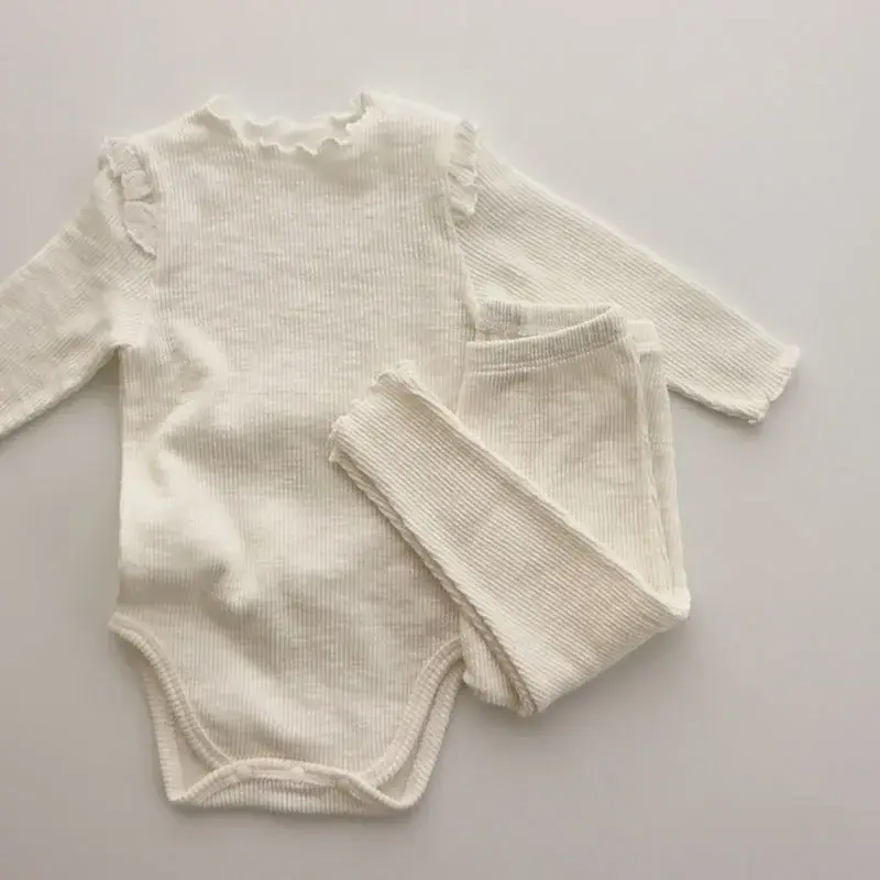 Baby Girl Clothing Sets Spring Newborn Girl Clothes Bodysuit + Pants Kids Clothes Baby Girl Outfit Infant Clothing For 0-2Y