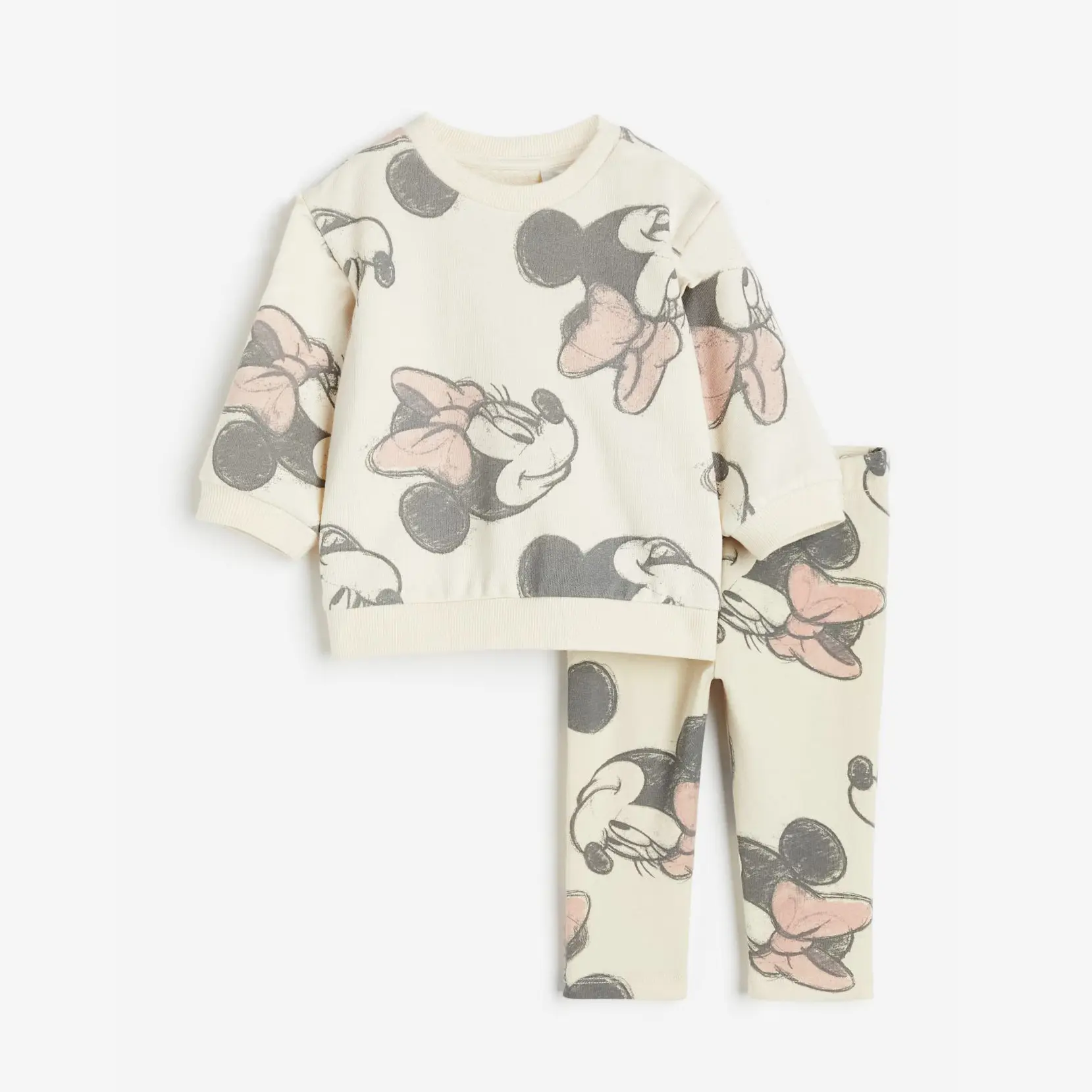 2Pcs Minnie Baby Girl Clothing Sets Baby Girls Tops + Pants Spring Autumn Toddler Girl Outwear For 0-4Yrs