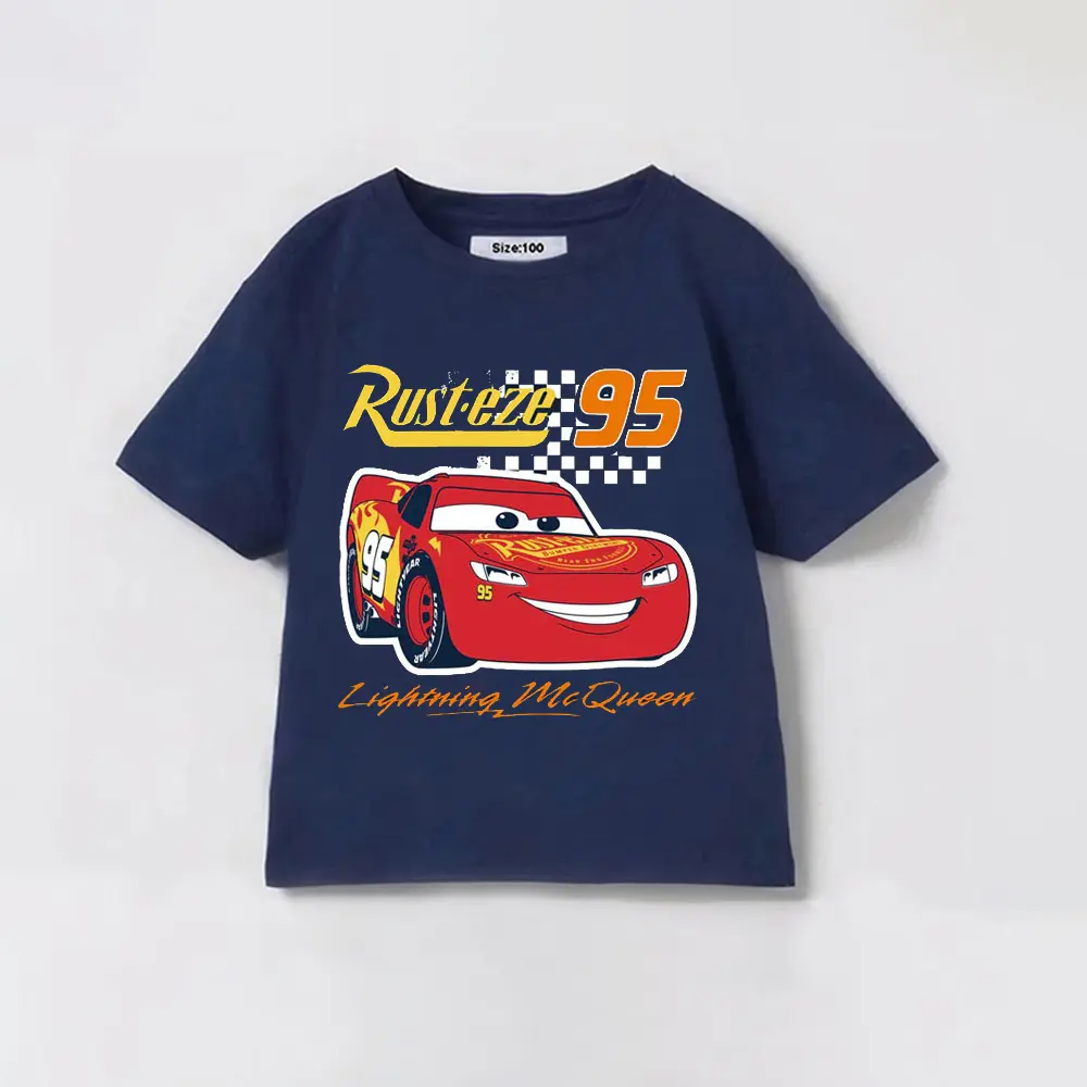 Summer Kids Clothes Stitch Print Casual Loose Cartoon Baby Boy T-Shirt Children Fashion Costume Baby Short Sleeve Tops