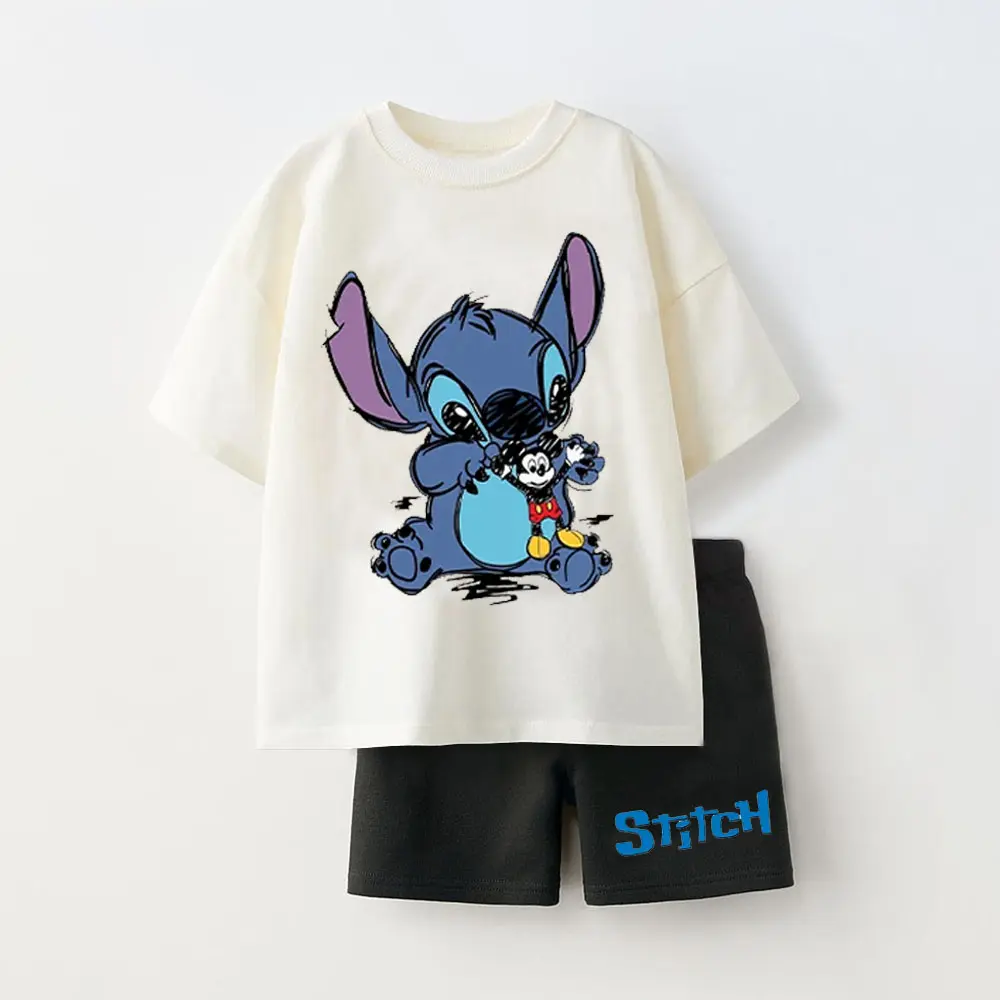 Toddler Boys Two Piece Sets Cute TShirt + Shorts Casual Short Sleeve Shorts Outfits Summer Child Clothing Baby Boy Tracksuits