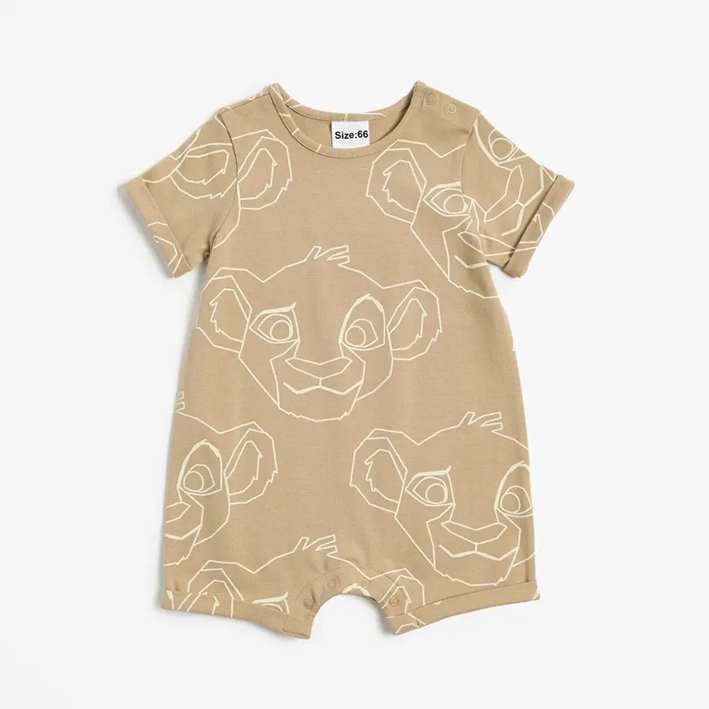 2Pcs/Pack Cute Summer Baby Jumpsuits Fashion Mickey Minnie Mouse Print Infant Rompers Newborn Boys Girls Clothes